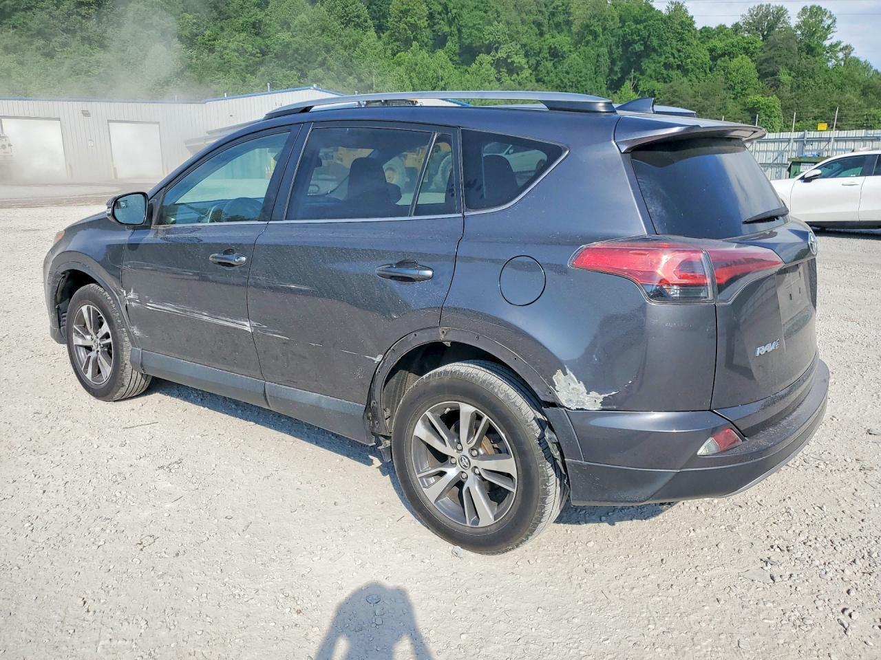 2018 Toyota Rav4 Xle Серый vin: 2T3RFREV6JW740065