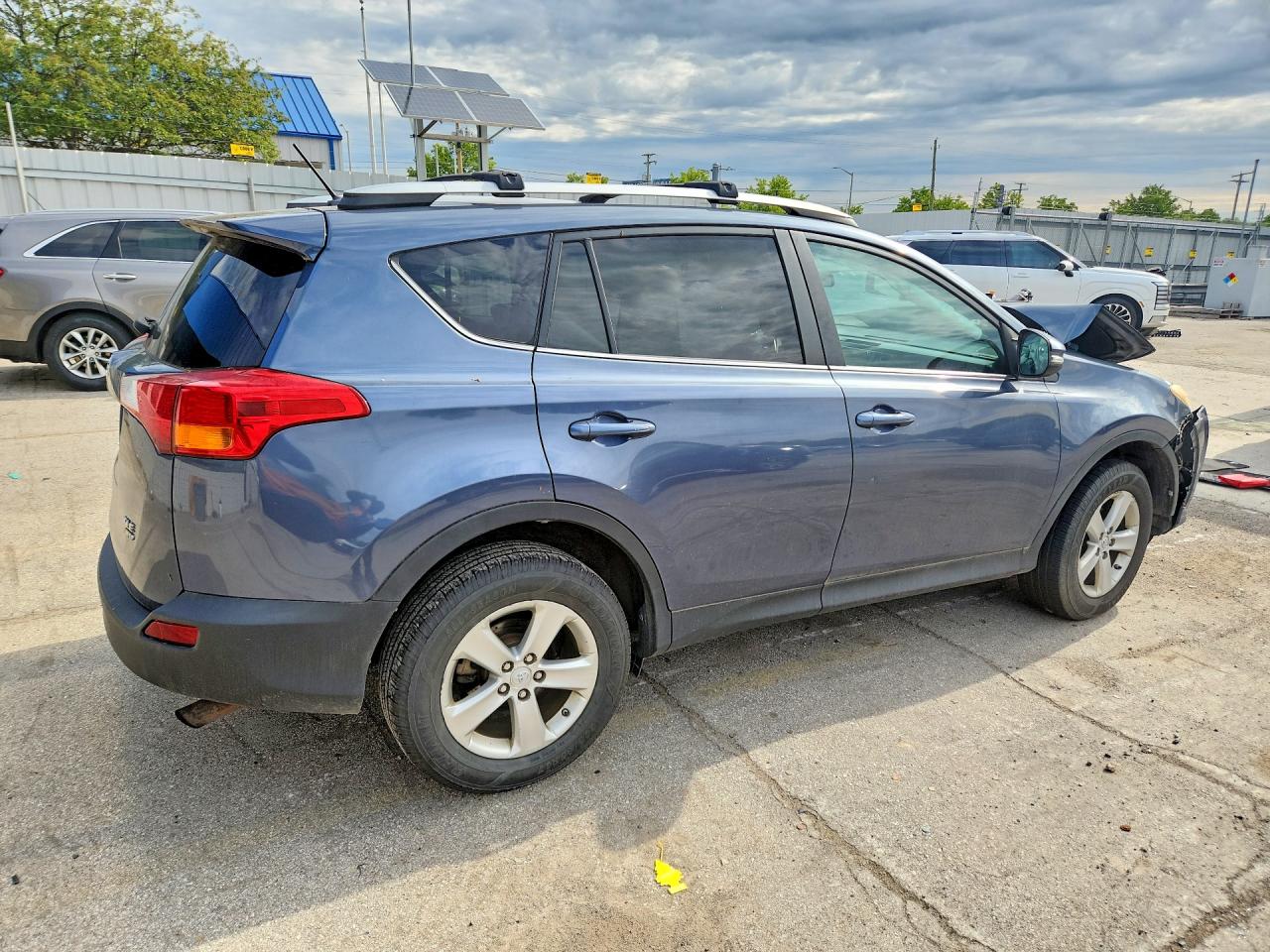 2013 Toyota Rav4 Xle Blue vin: 2T3RFREV7DW033562