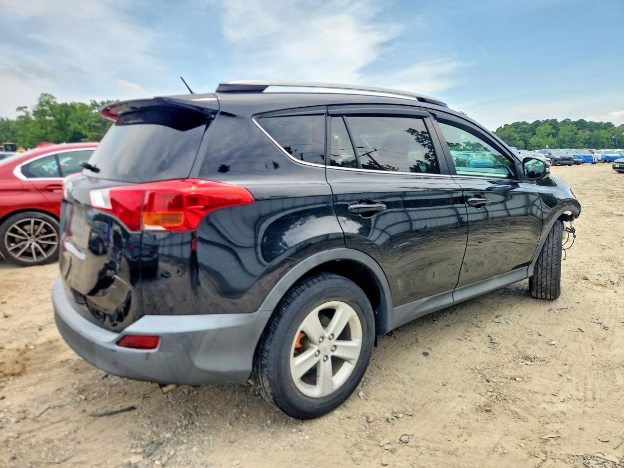 2013 Toyota Rav4 Xle Black vin: 2T3RFREV7DW041936