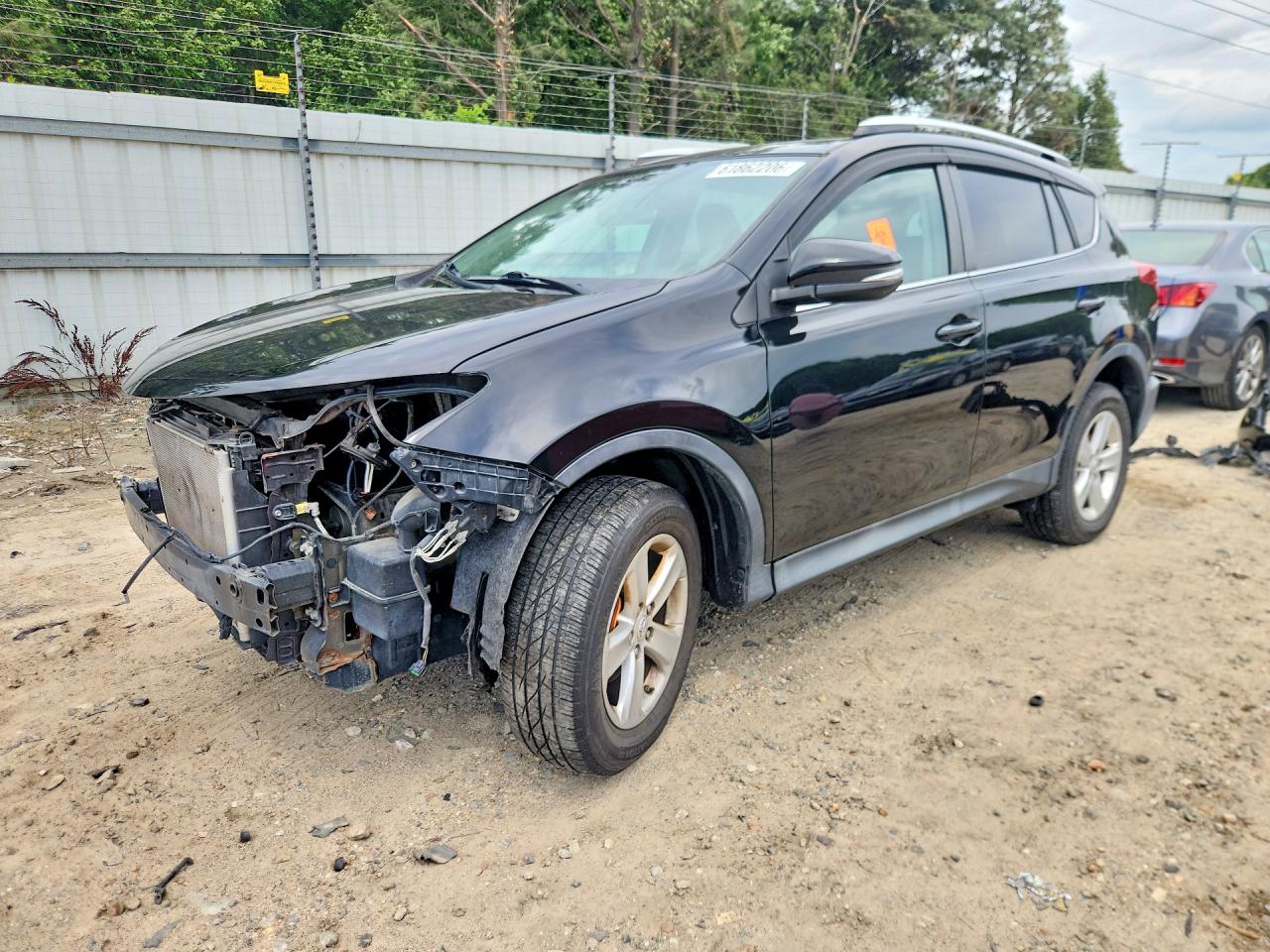 2013 Toyota Rav4 Xle Black vin: 2T3RFREV7DW041936
