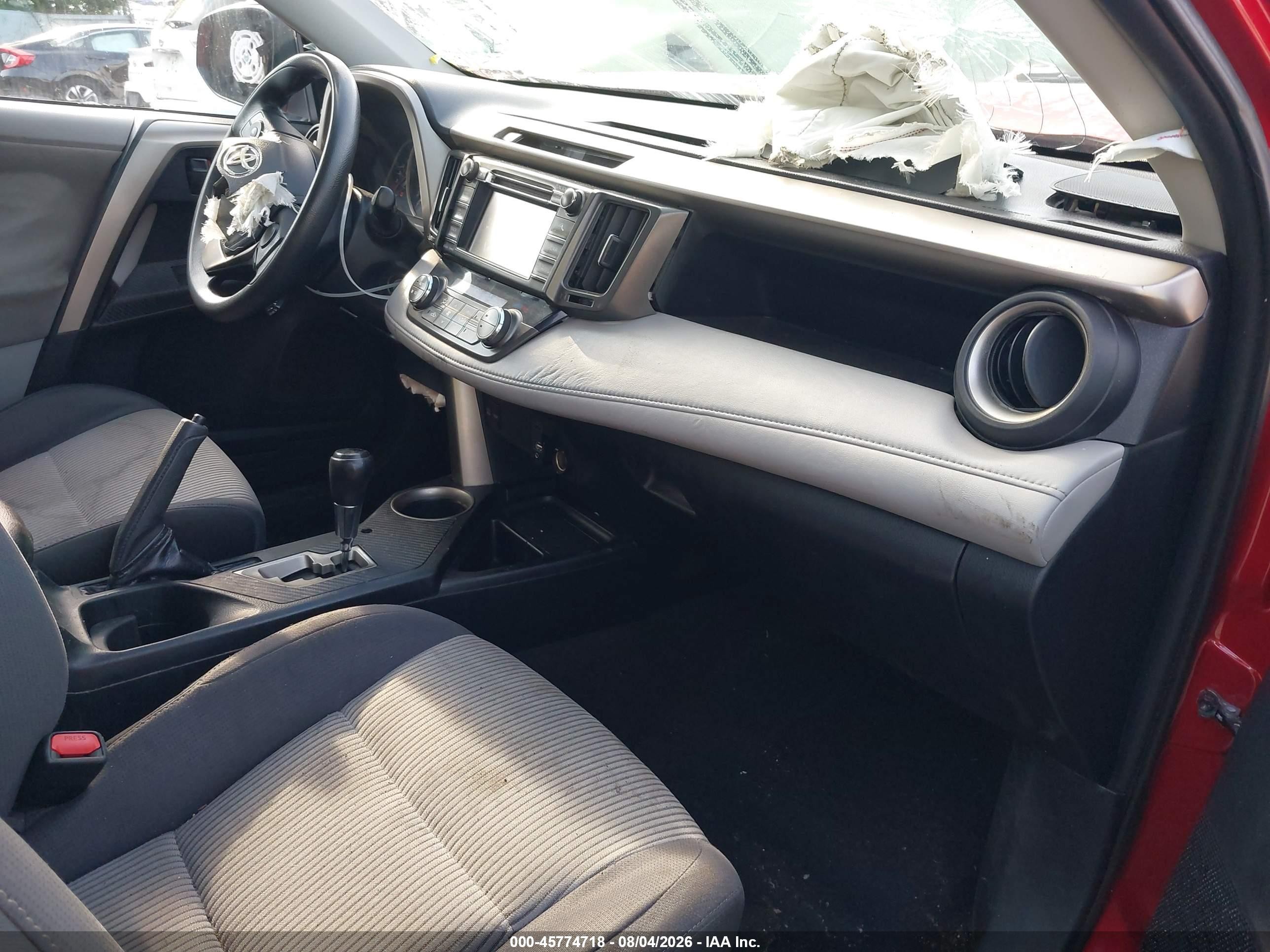 2013 Toyota Rav4 Xle Red vin: 2T3RFREV7DW046571