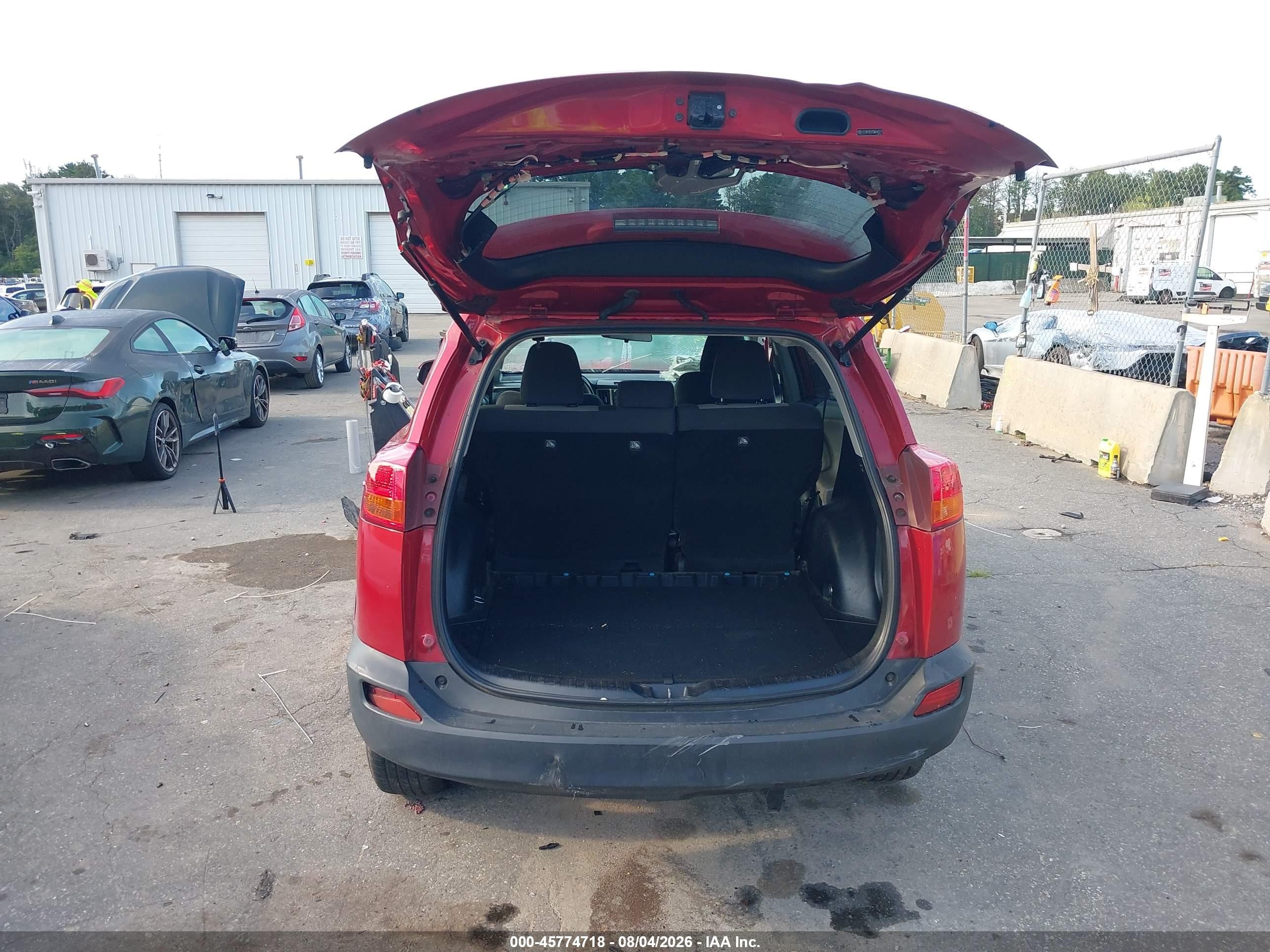 2013 Toyota Rav4 Xle Red vin: 2T3RFREV7DW046571