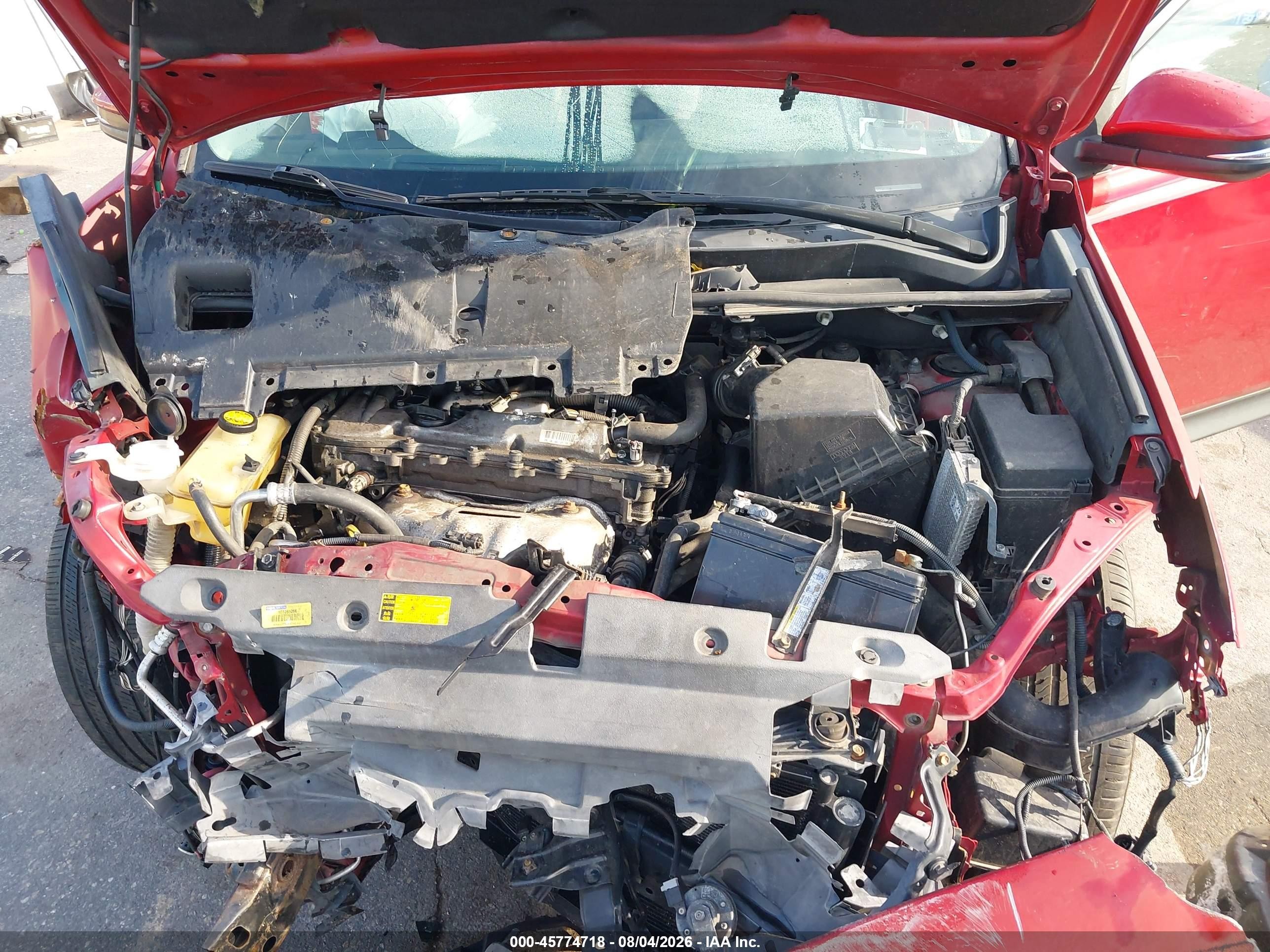 2013 Toyota Rav4 Xle Red vin: 2T3RFREV7DW046571