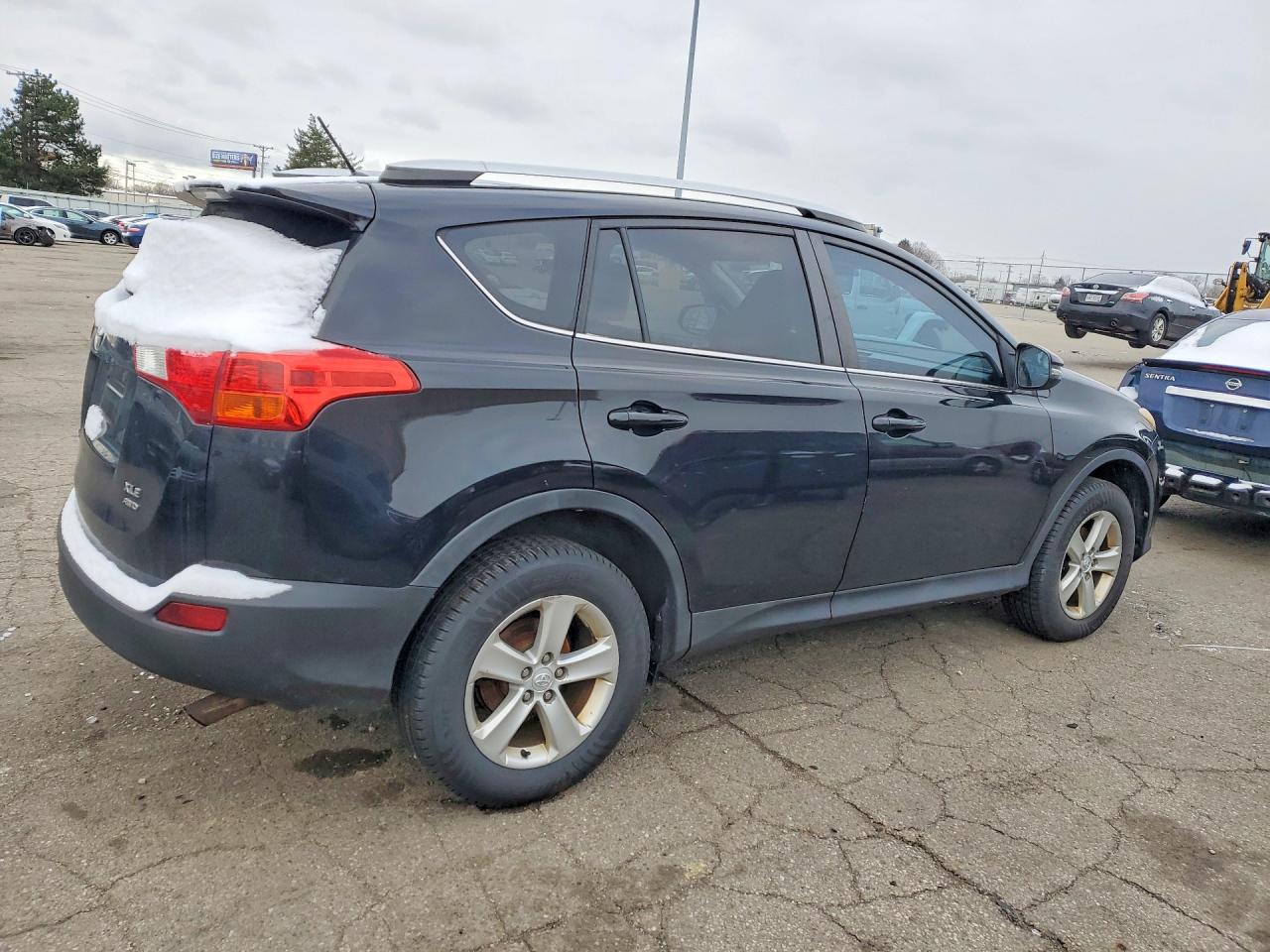 2013 Toyota Rav4 Xle Black vin: 2T3RFREV7DW049096