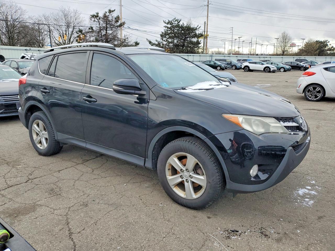 2013 Toyota Rav4 Xle Black vin: 2T3RFREV7DW049096