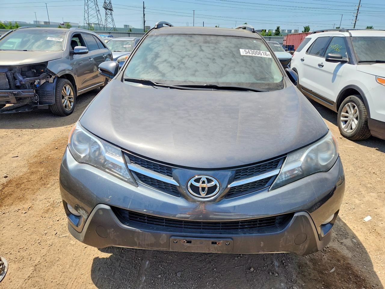 2013 Toyota Rav4 Xle Gray vin: 2T3RFREV7DW063256