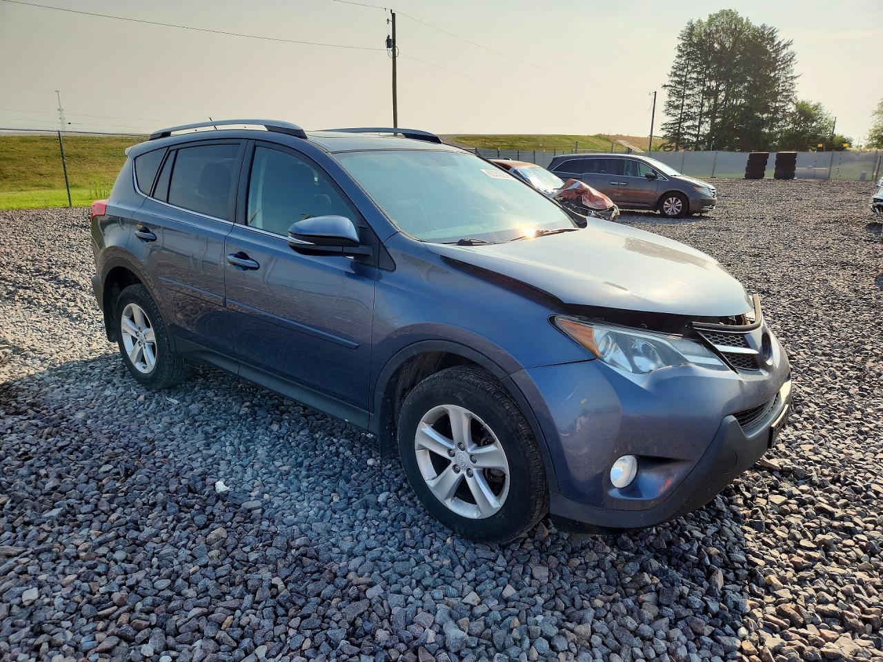 2013 Toyota Rav4 Xle Gray vin: 2T3RFREV7DW111810