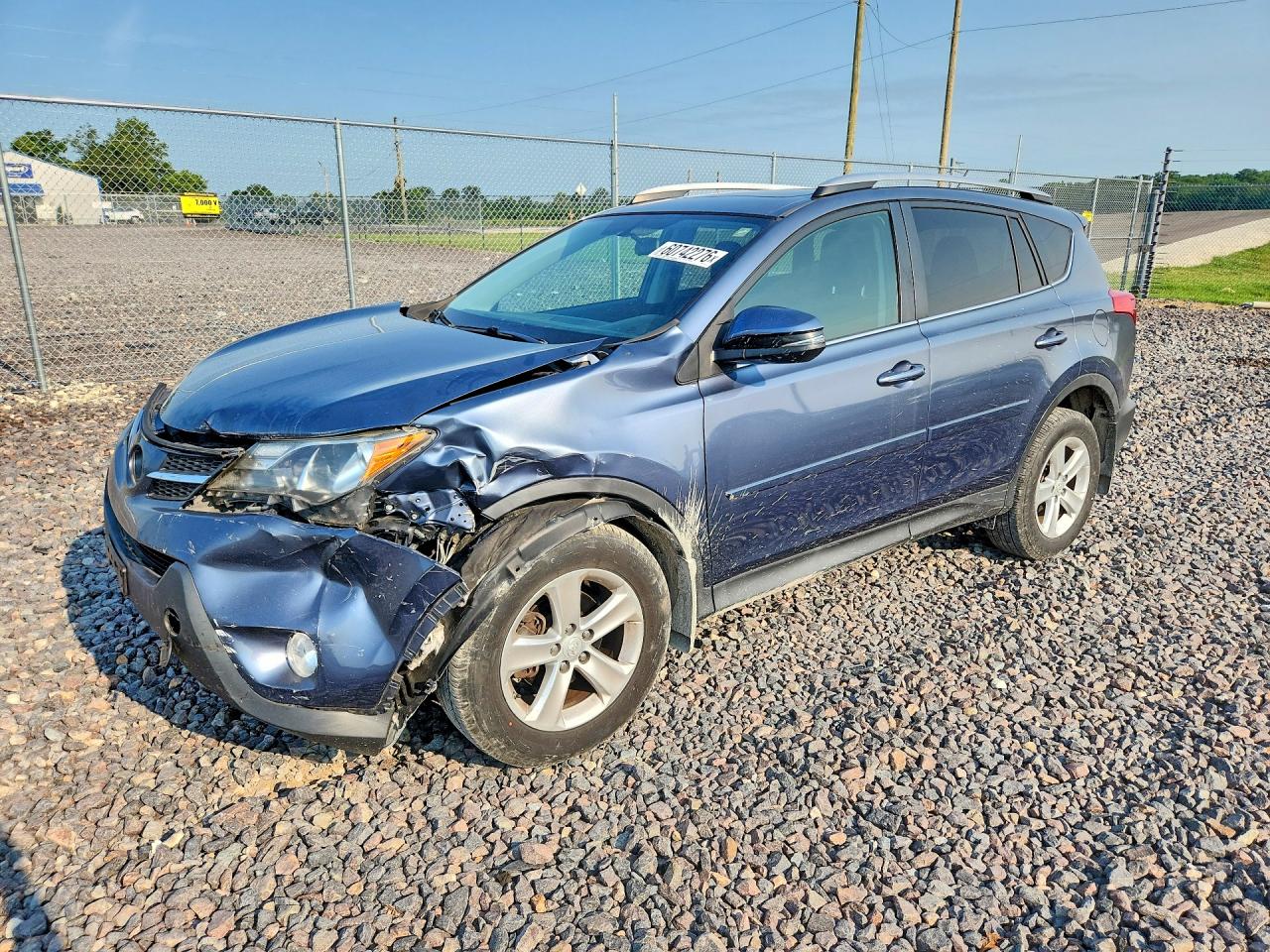 2013 Toyota Rav4 Xle Gray vin: 2T3RFREV7DW111810