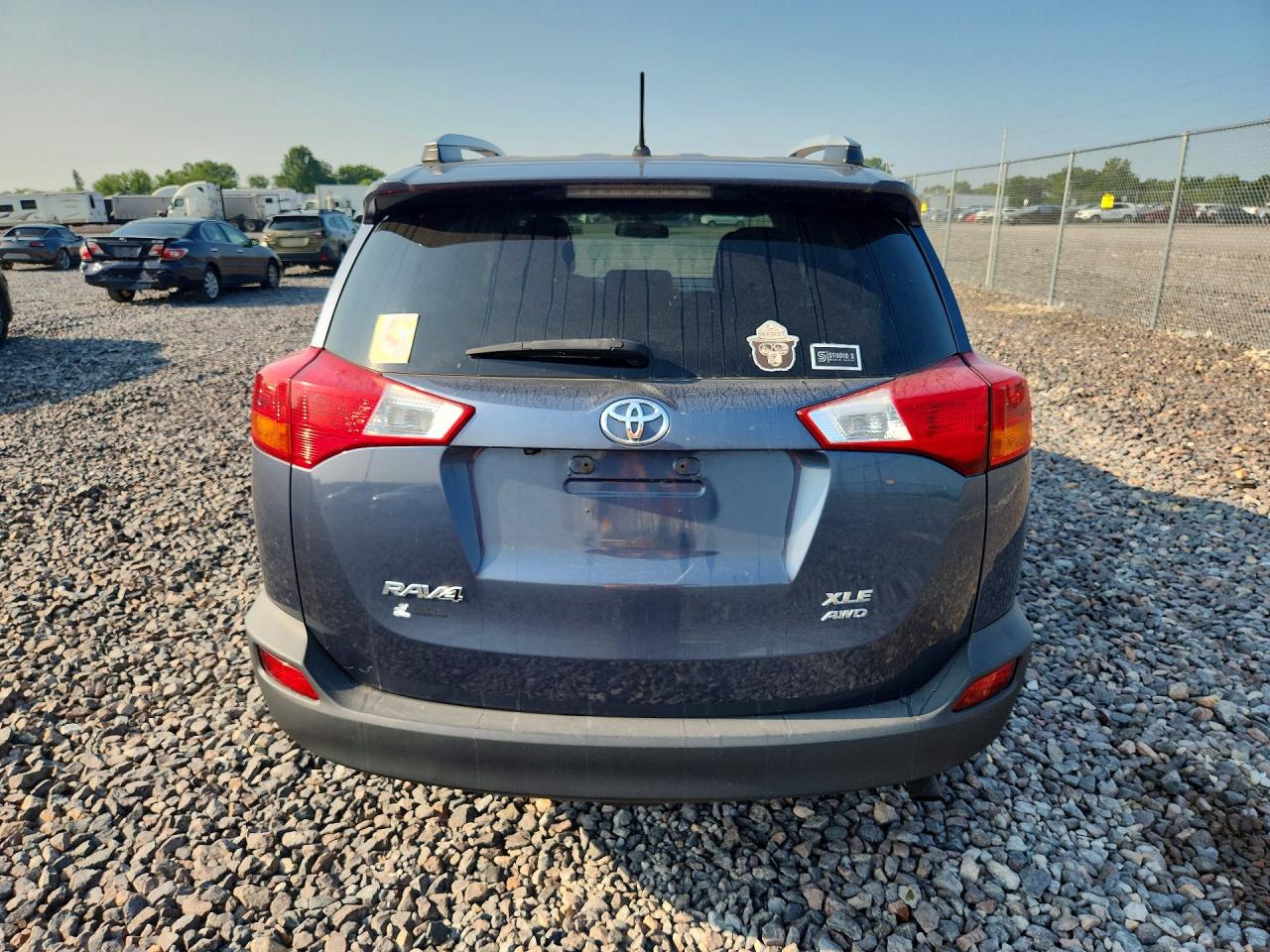 2013 Toyota Rav4 Xle Gray vin: 2T3RFREV7DW111810