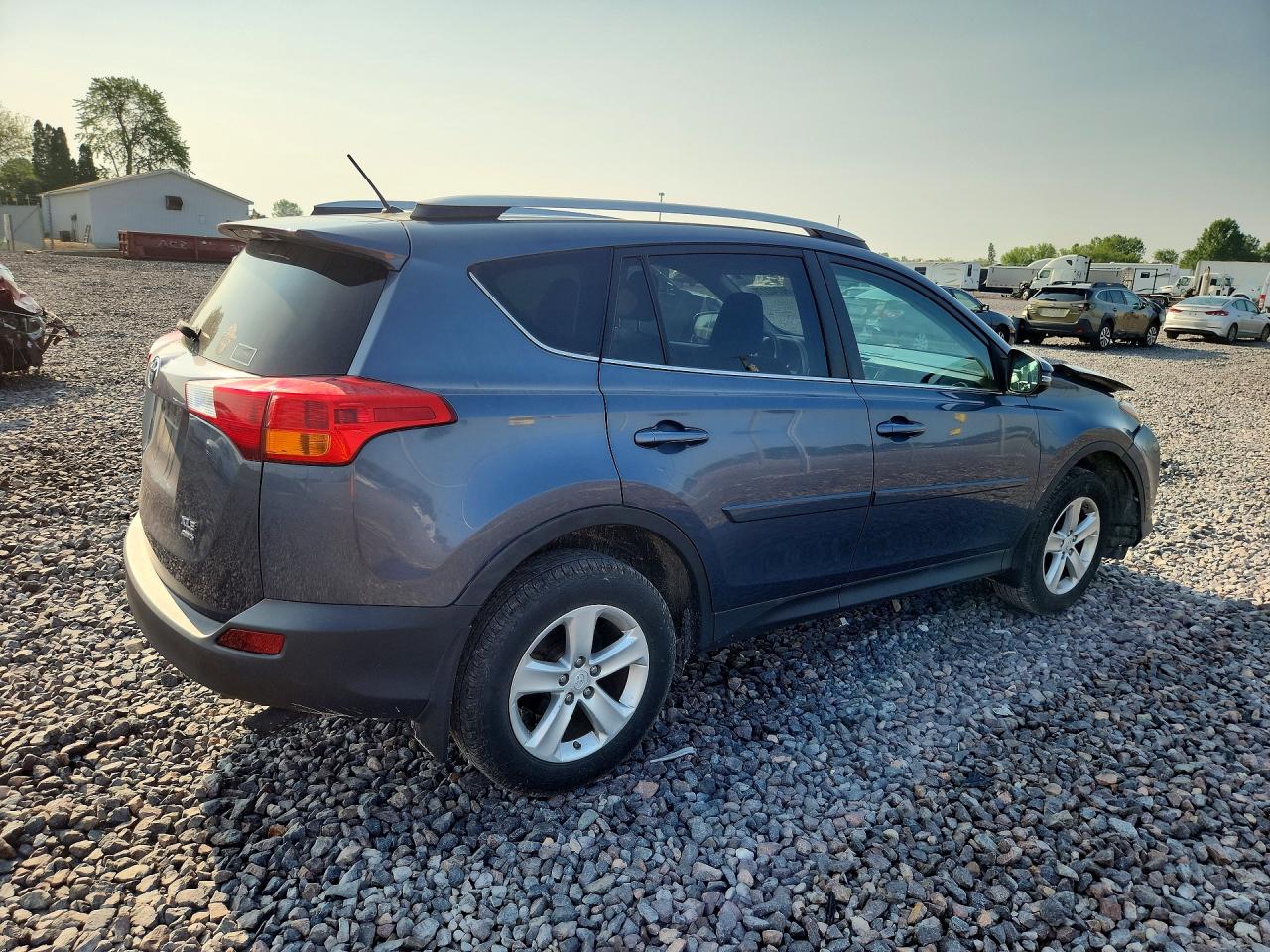 2013 Toyota Rav4 Xle Gray vin: 2T3RFREV7DW111810
