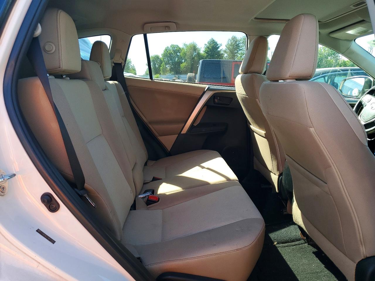 2013 Toyota Rav4 Xle White vin: 2T3RFREV7DW122693