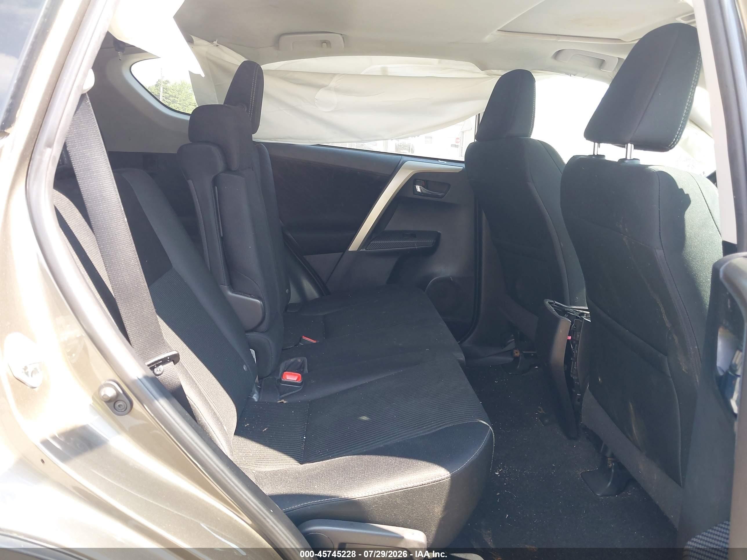 2014 Toyota Rav4 Xle Brown vin: 2T3RFREV7EW151385