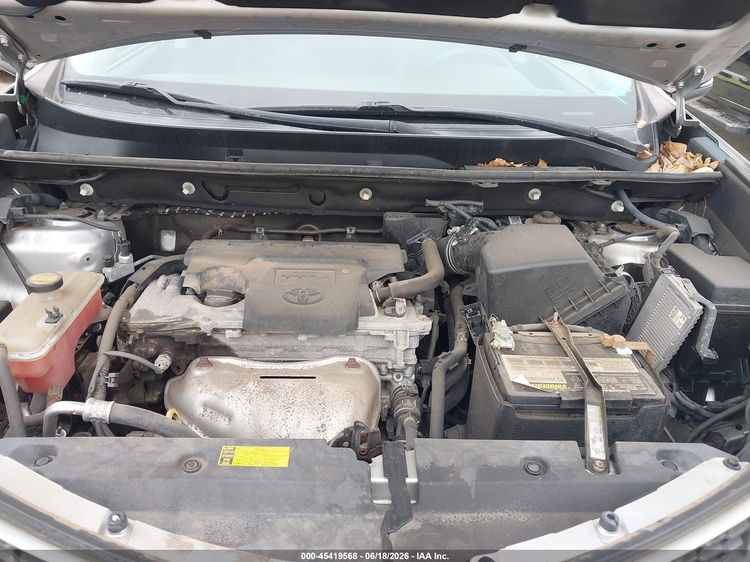 2014 Toyota Rav4 Xle Silver vin: 2T3RFREV7EW198464