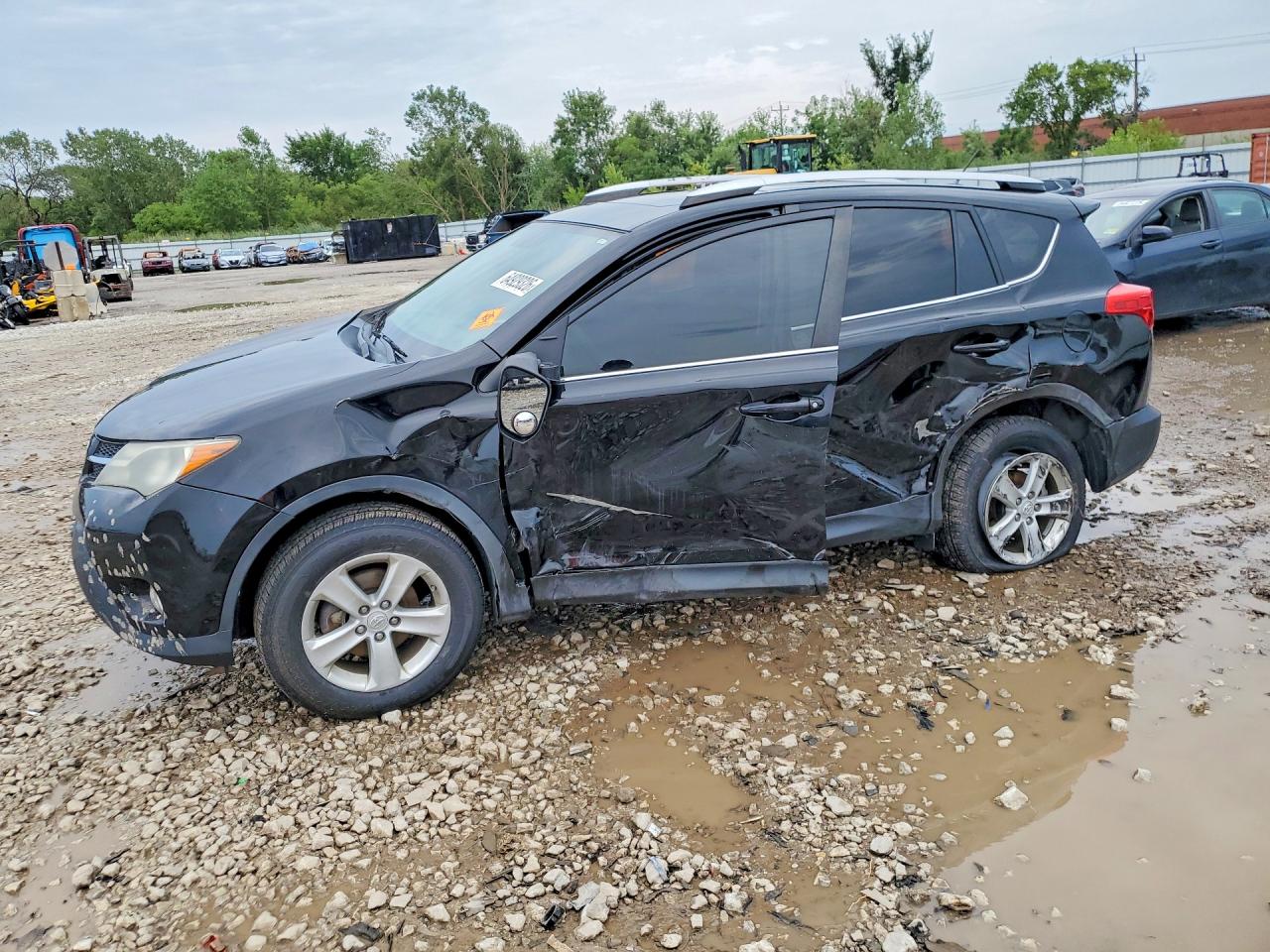 2014 Toyota Rav4 Xle Black vin: 2T3RFEV7EW221368