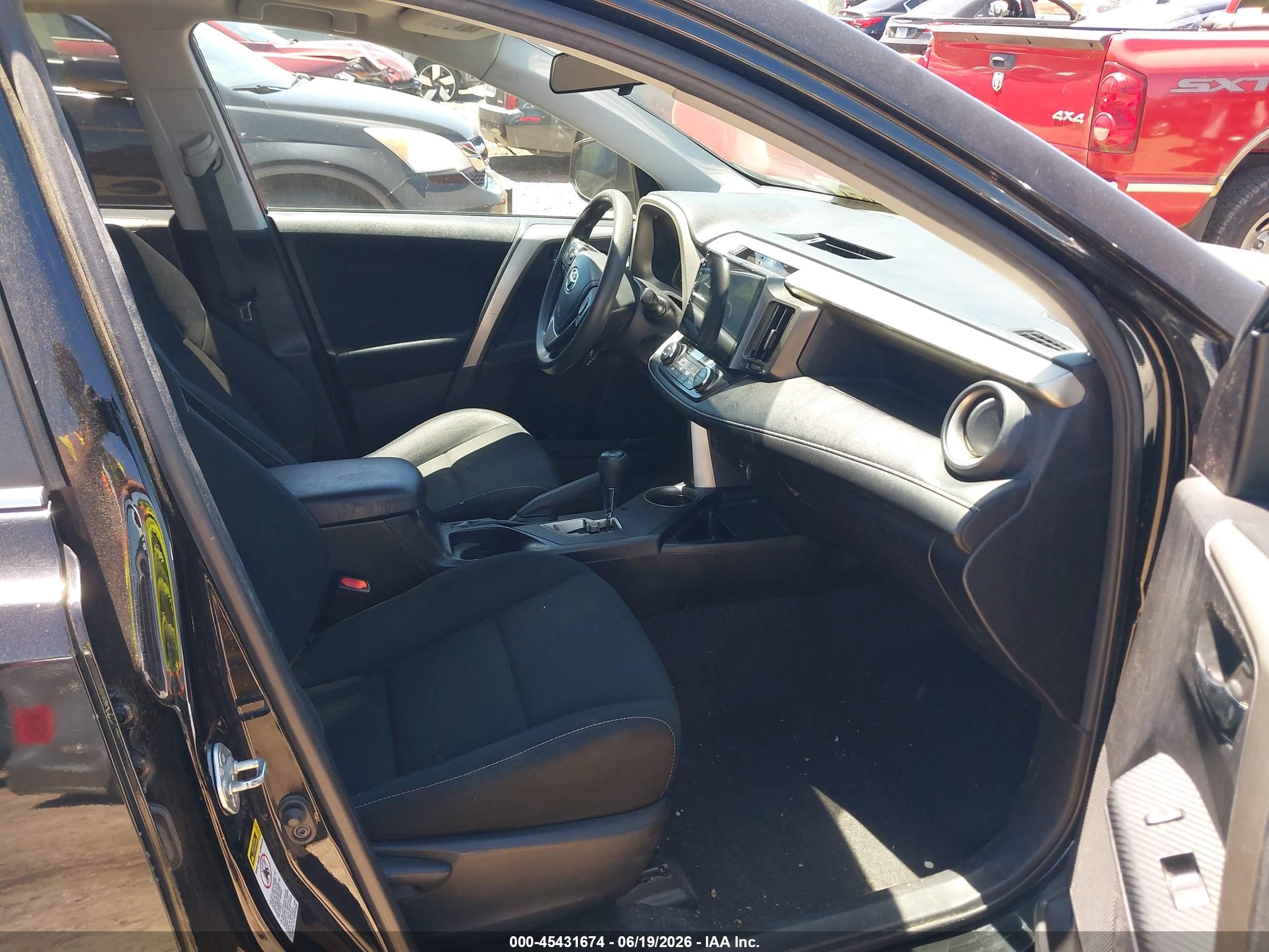 2015 Toyota Rav4 Xle Black vin: 2T3RFREV7FW279241