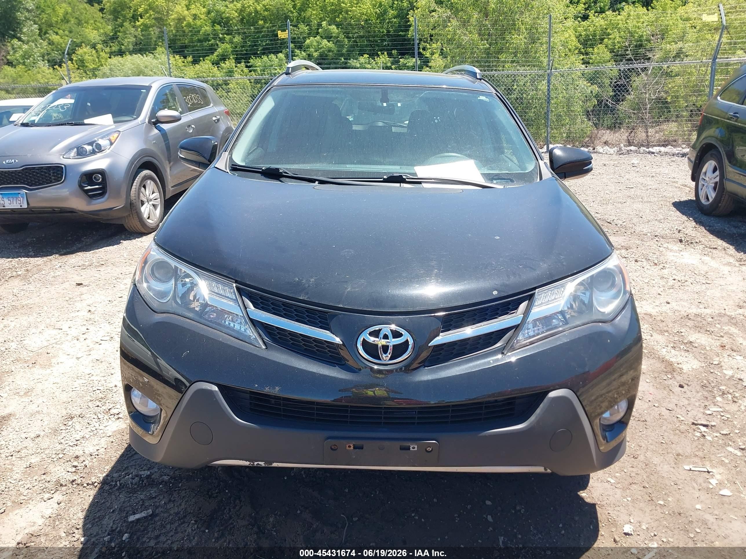 2015 Toyota Rav4 Xle Black vin: 2T3RFREV7FW279241