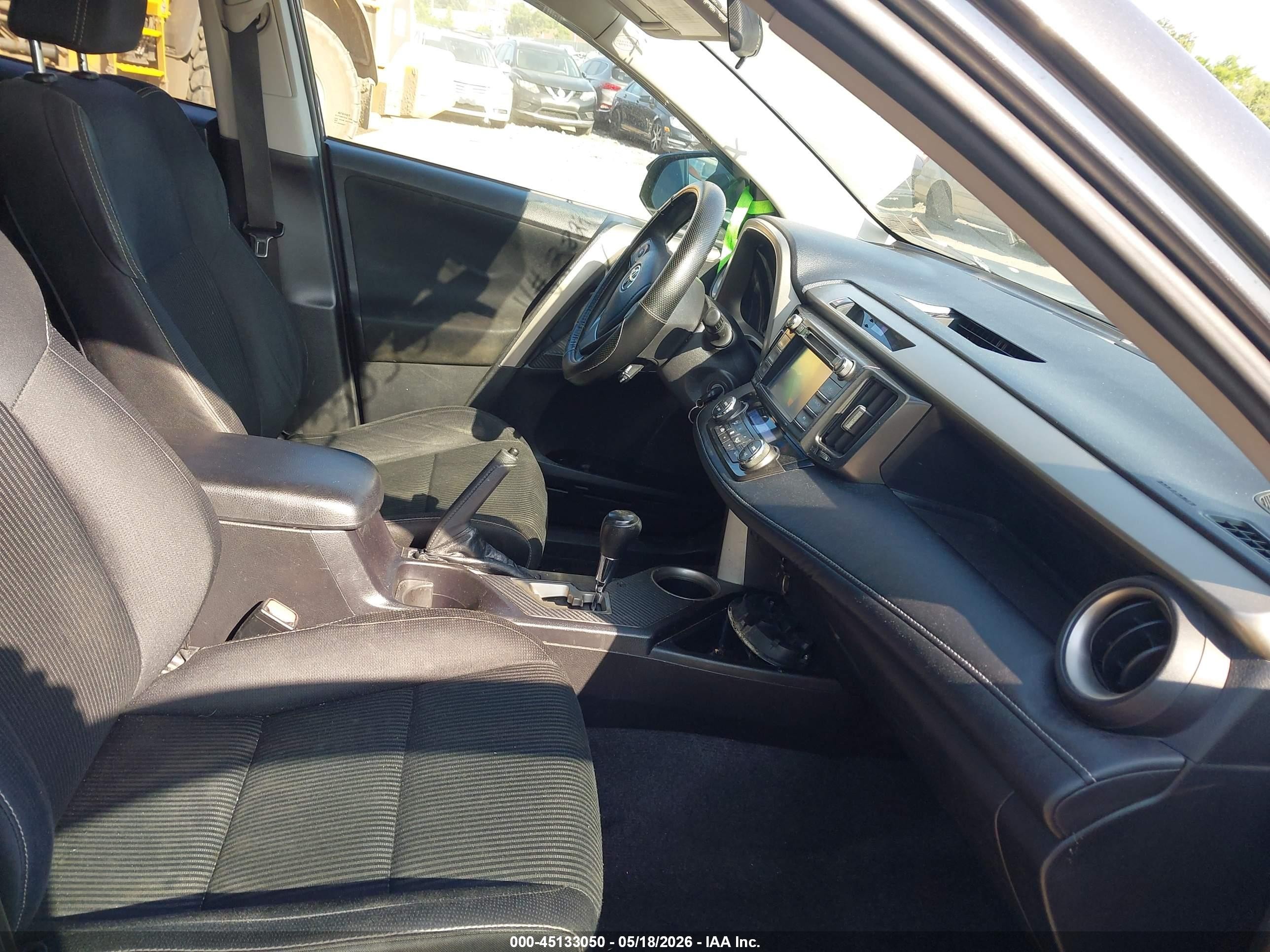 2015 Toyota Rav4 Xle Gray vin: 2T3RFREV7FW282768