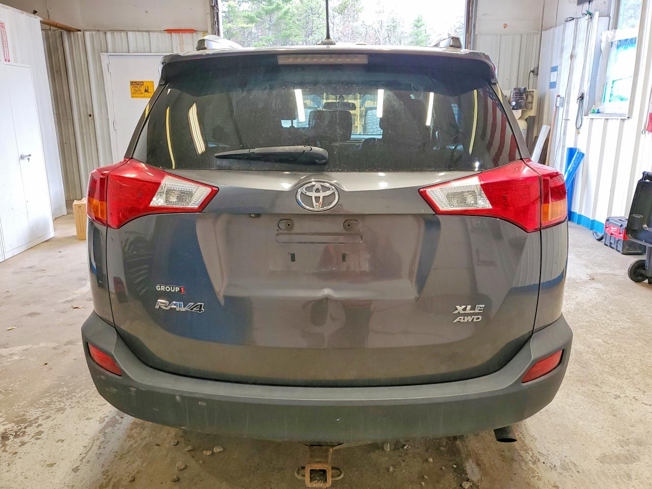 2015 Toyota Rav4 Xle Gray vin: 2T3RFREV7FW295682