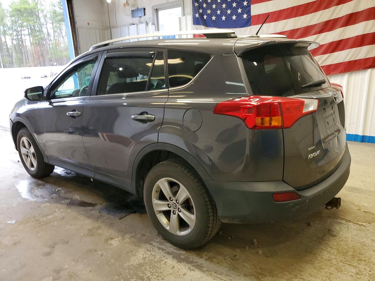 2015 Toyota Rav4 Xle Gray vin: 2T3RFREV7FW295682