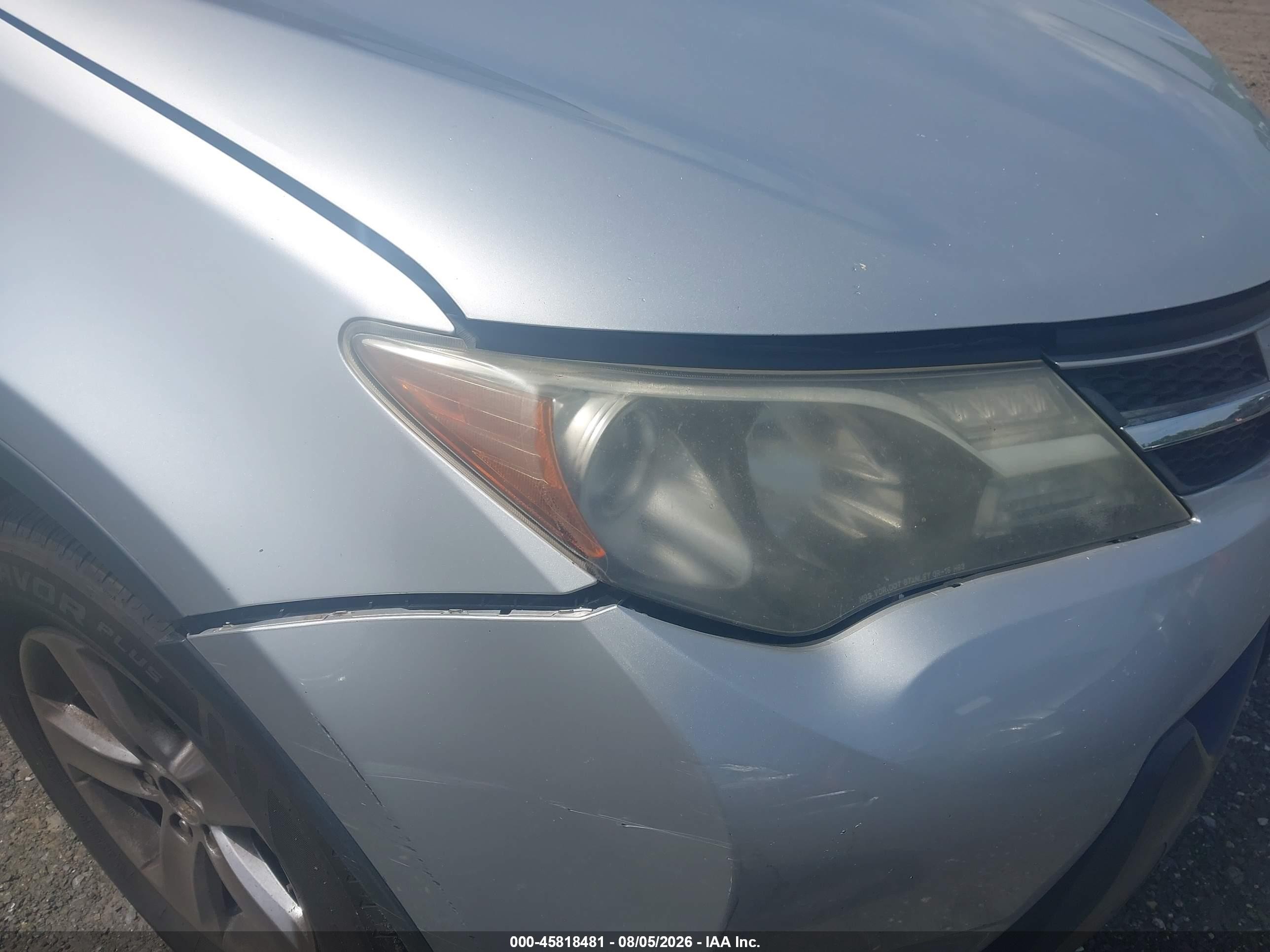 2015 Toyota Rav4 Xle Silver vin: 2T3RFREV7FW386211