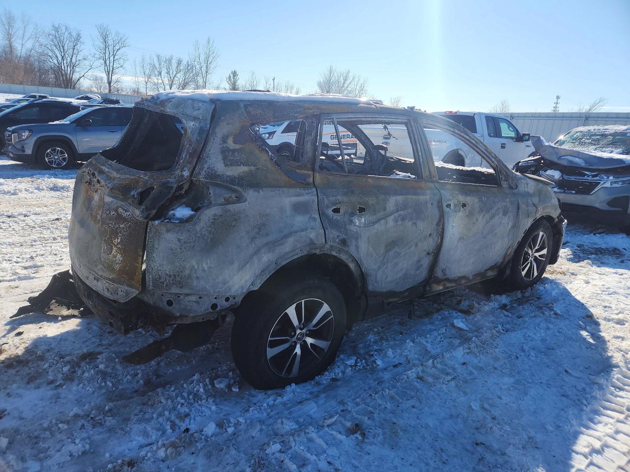 2017 Toyota Rav4 Xle Burn vin: 2T3RFREV7HW633083