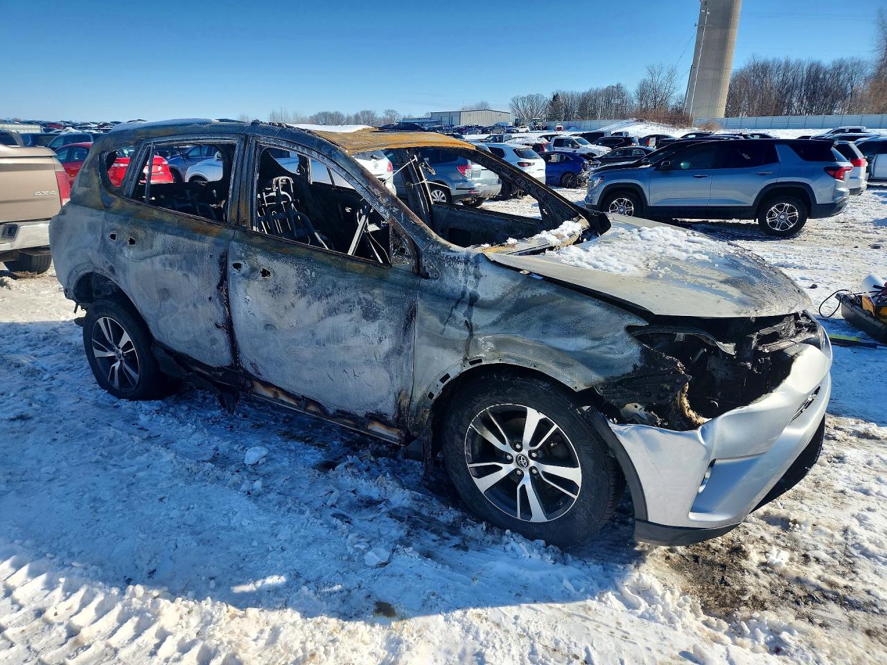 2017 Toyota Rav4 Xle Burn vin: 2T3RFREV7HW633083