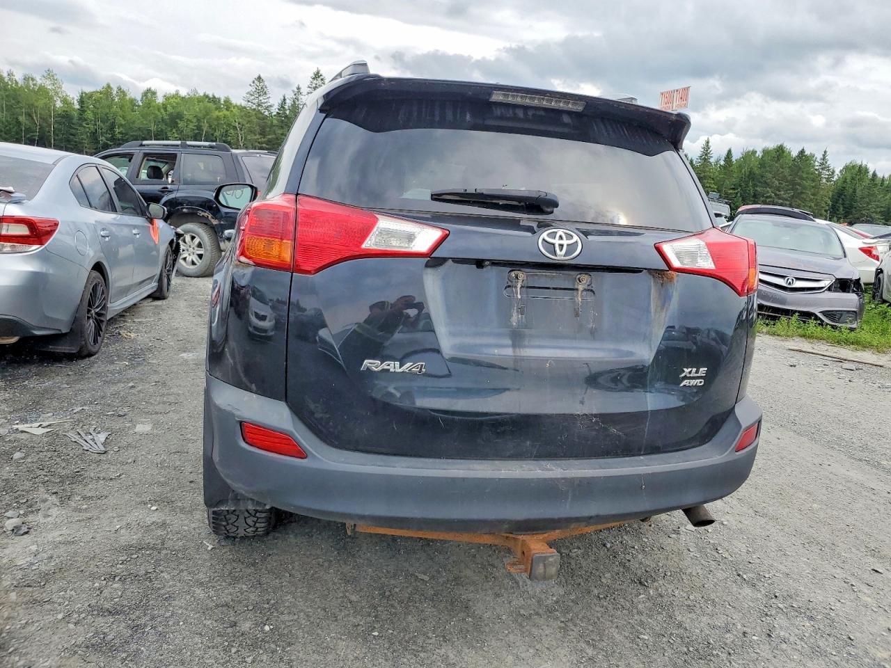 2013 Toyota Rav4 Xle Черный vin: 2T3RFREV8DW022005