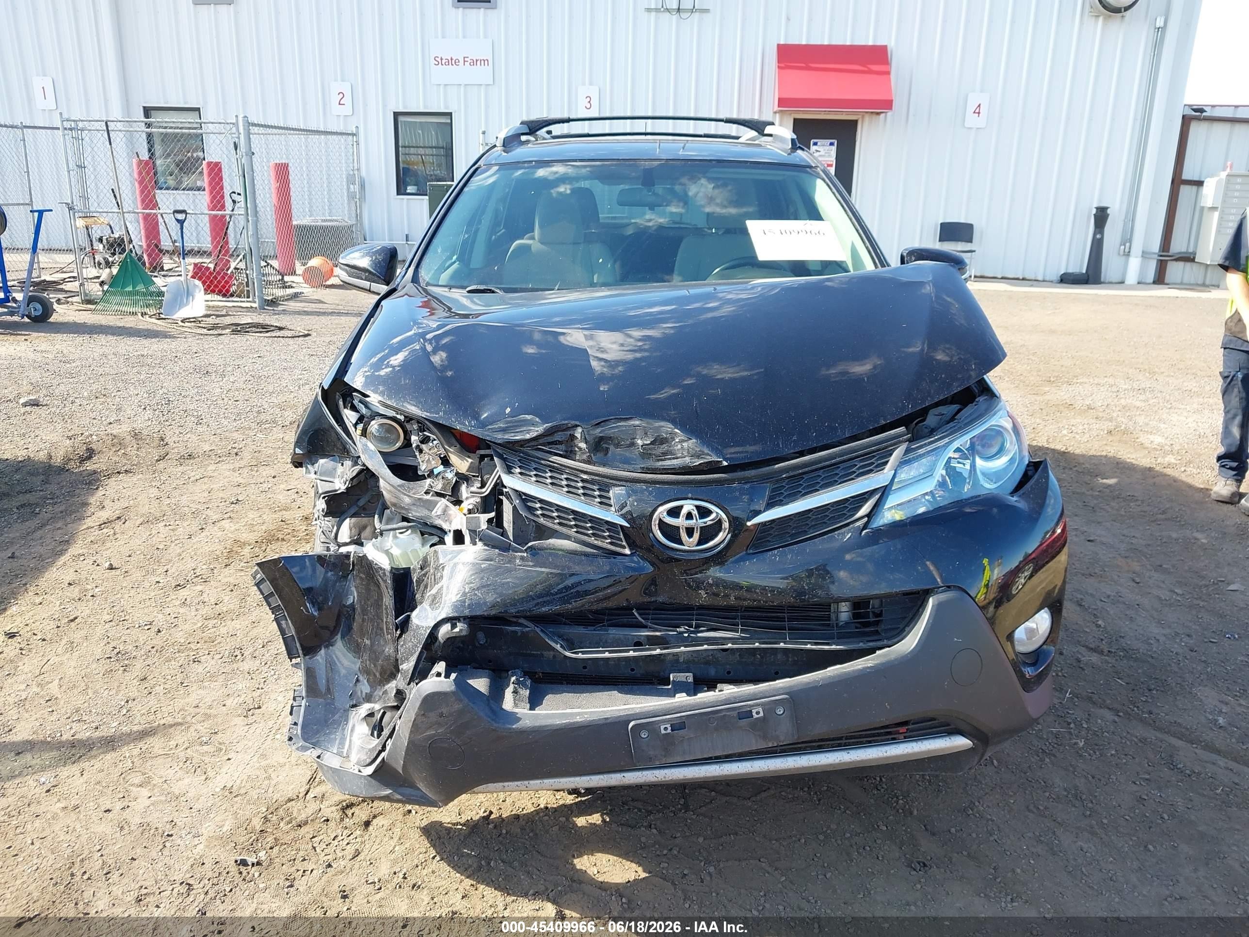 2013 Toyota Rav4 Xle Black vin: 2T3RFREV8DW048006