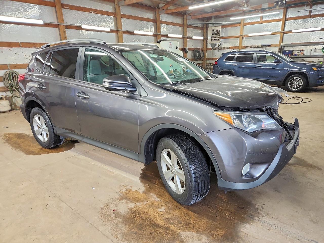 2013 Toyota Rav4 Xle Gray vin: 2T3RFREV8DW060432