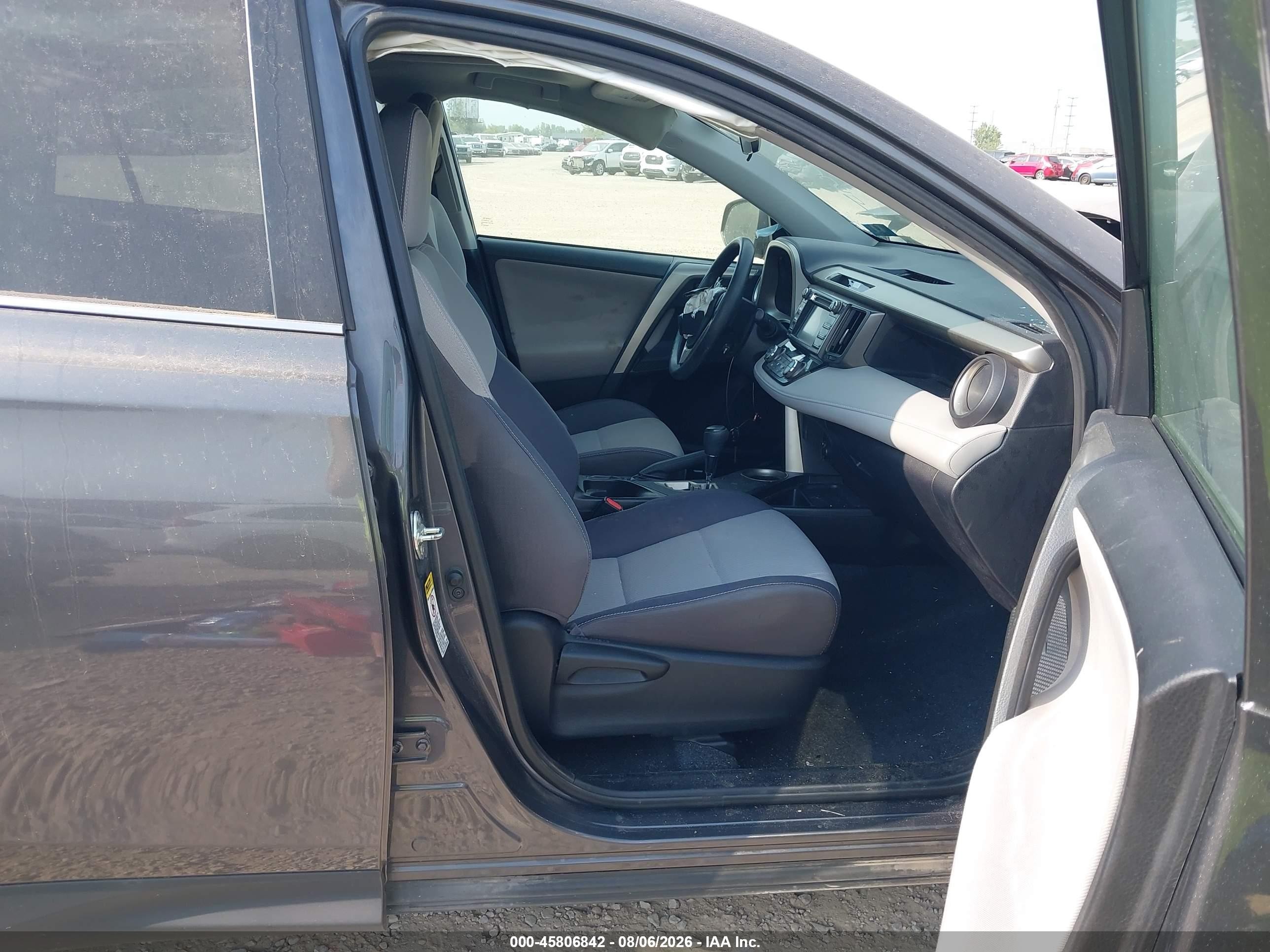 2014 Toyota Rav4 Xle Gray vin: 2T3RFREV8EW173654