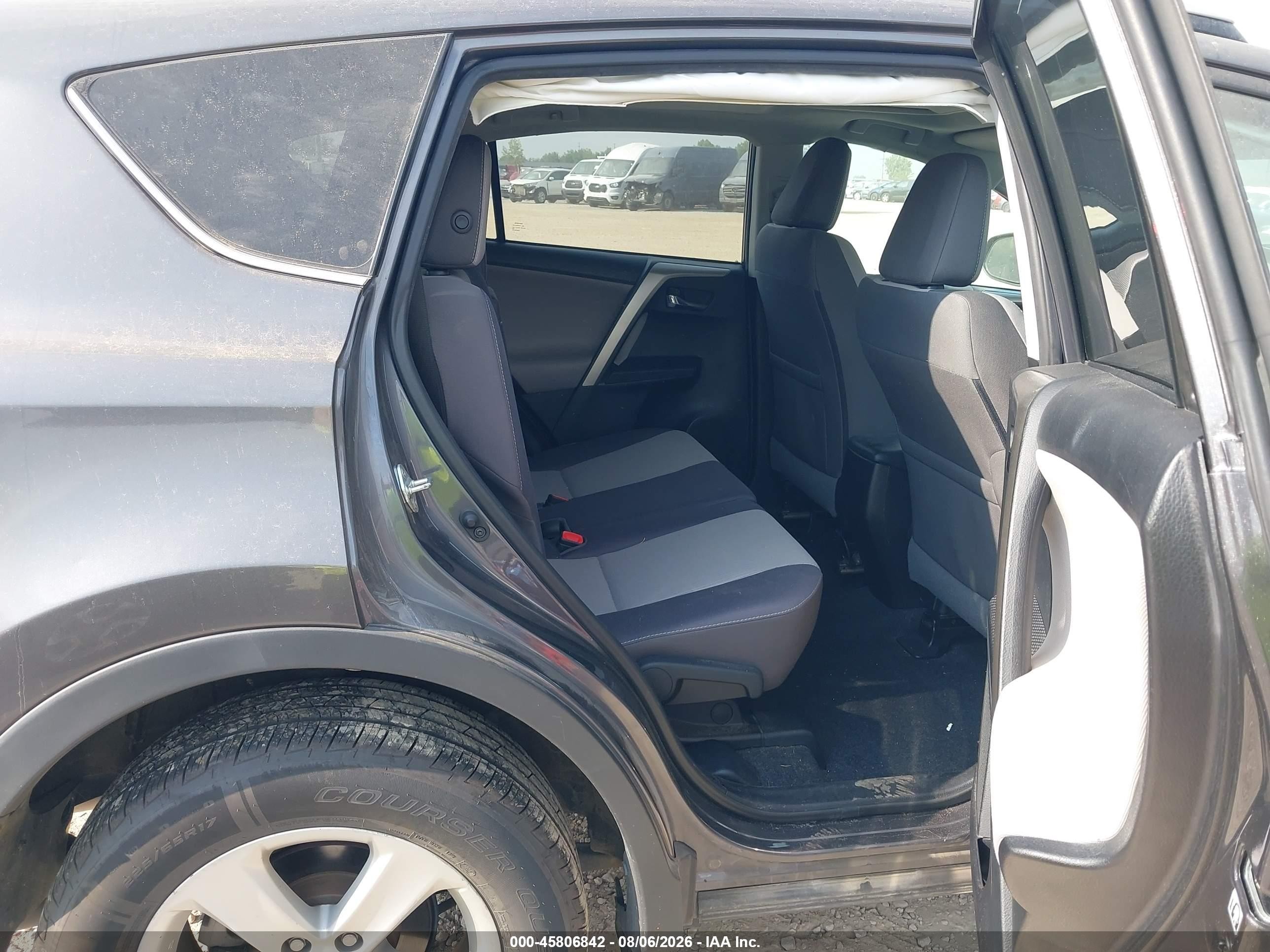 2014 Toyota Rav4 Xle Gray vin: 2T3RFREV8EW173654