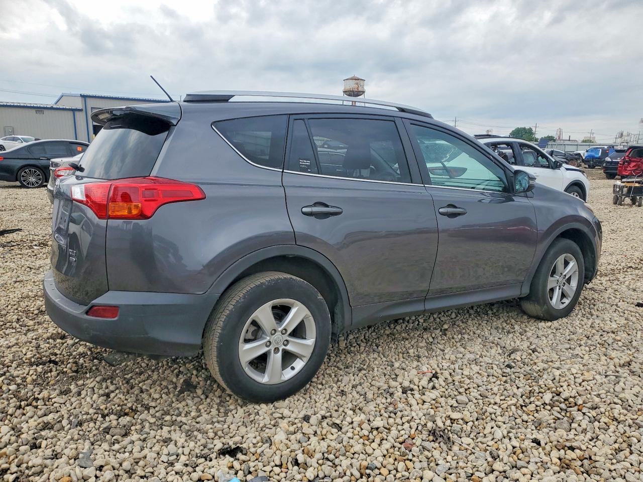 2014 Toyota Rav4 Xle Gray vin: 2T3RFREV8EW175646