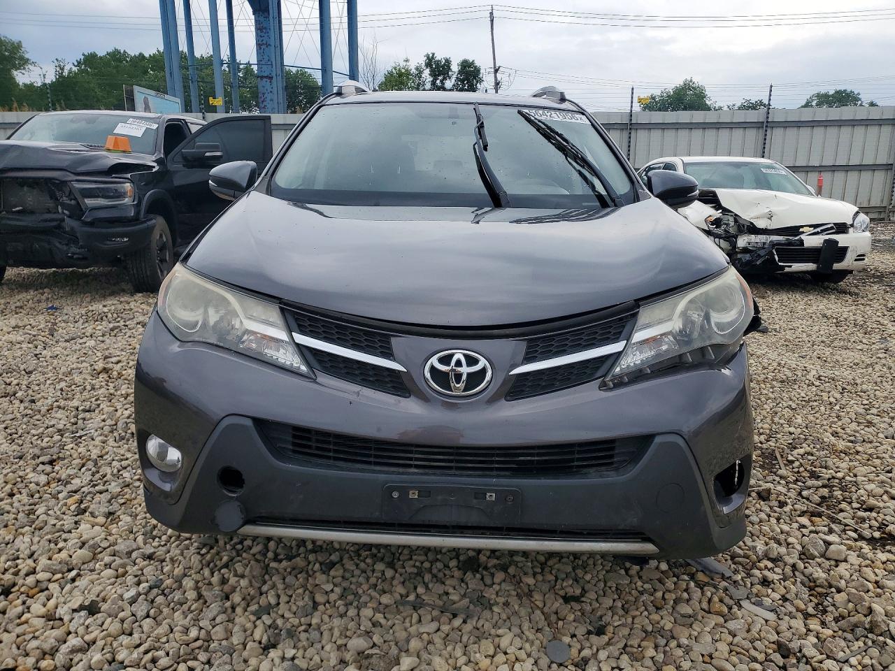 2014 Toyota Rav4 Xle Gray vin: 2T3RFREV8EW175646