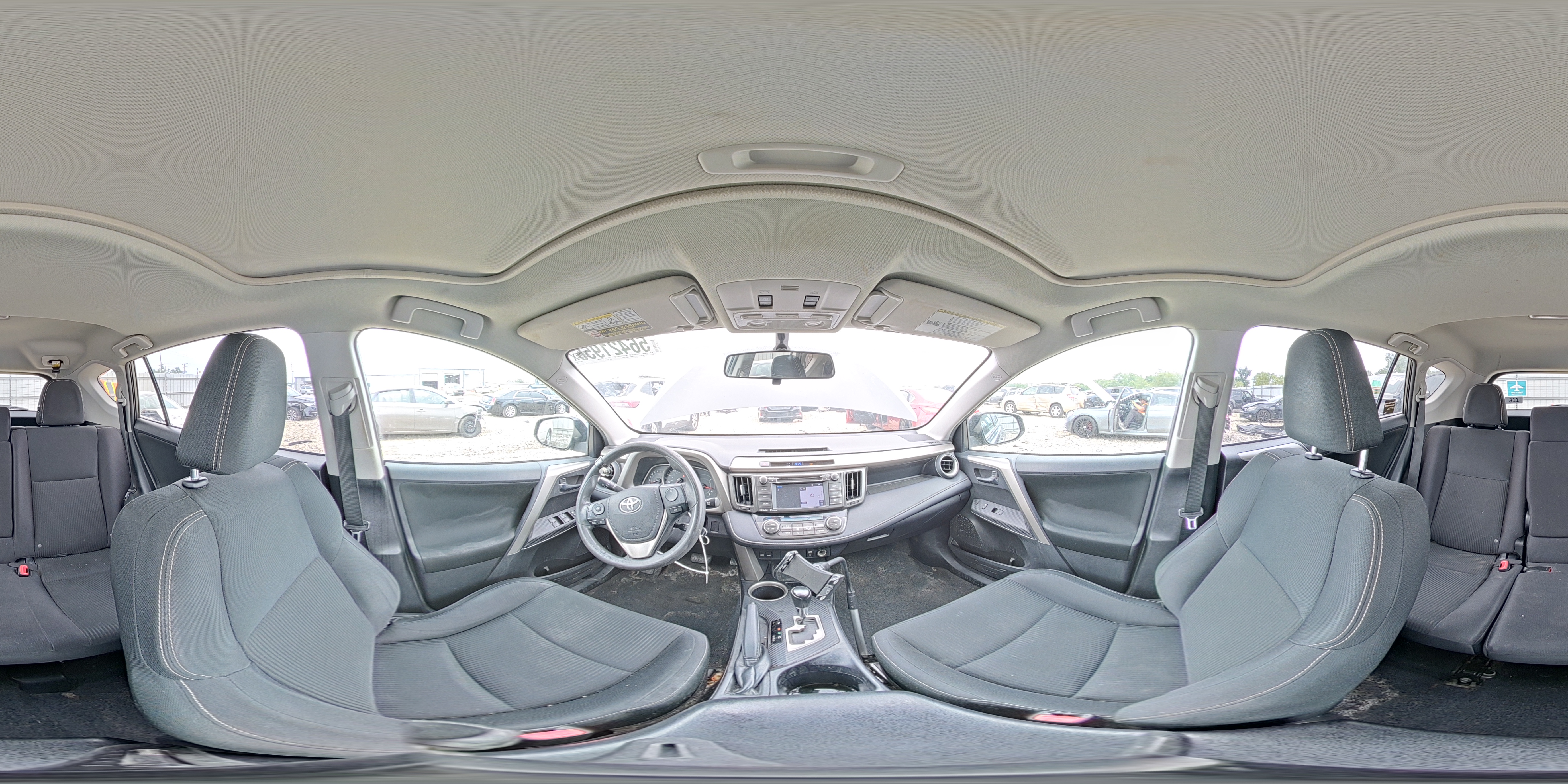 2014 Toyota Rav4 Xle Gray vin: 2T3RFREV8EW175646