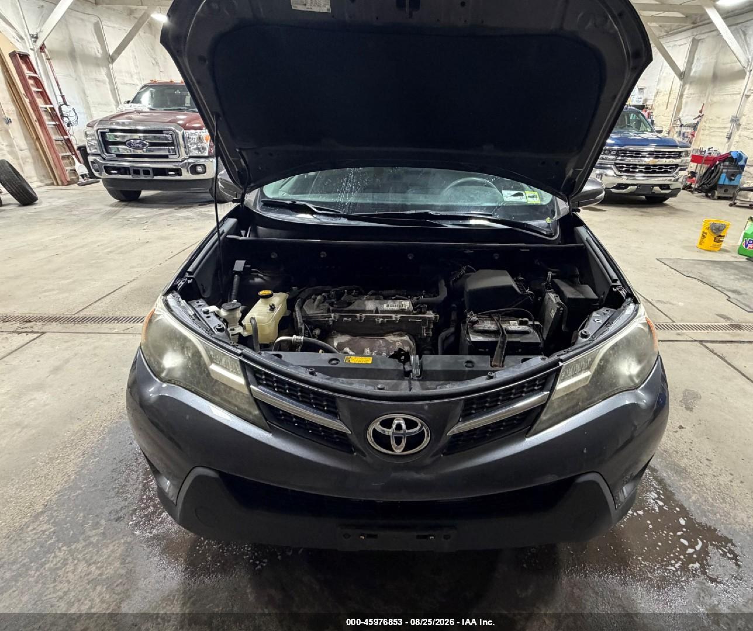 2014 Toyota Rav4 Xle Gray vin: 2T3RFREV8EW187151