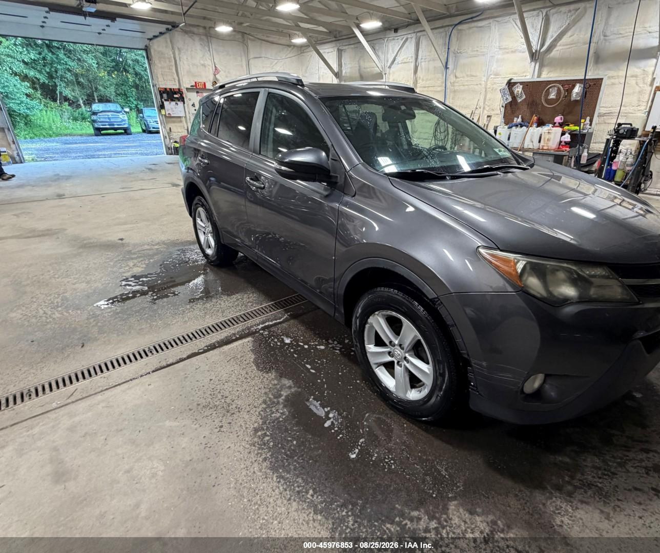 2014 Toyota Rav4 Xle Gray vin: 2T3RFREV8EW187151