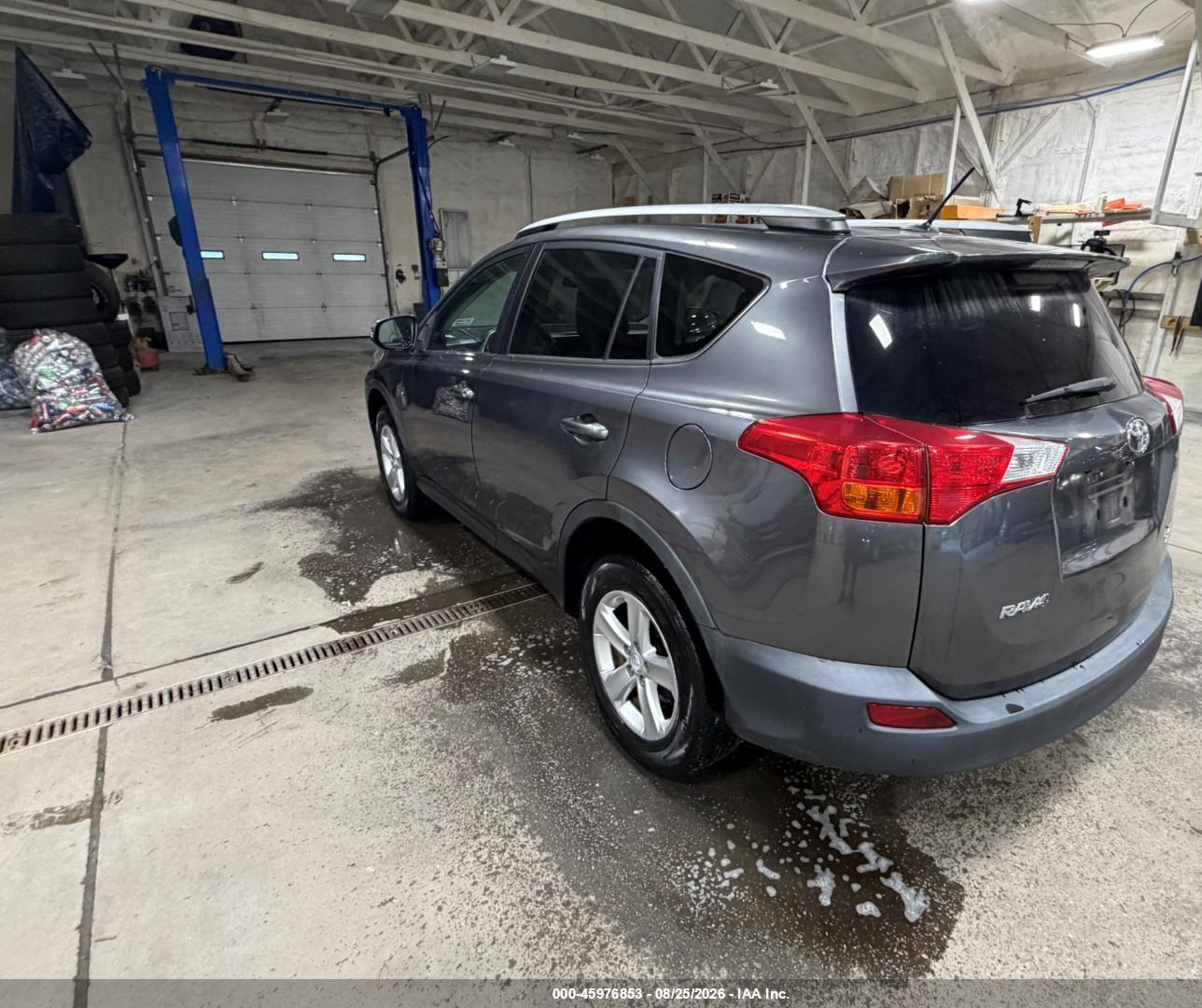 2014 Toyota Rav4 Xle Gray vin: 2T3RFREV8EW187151