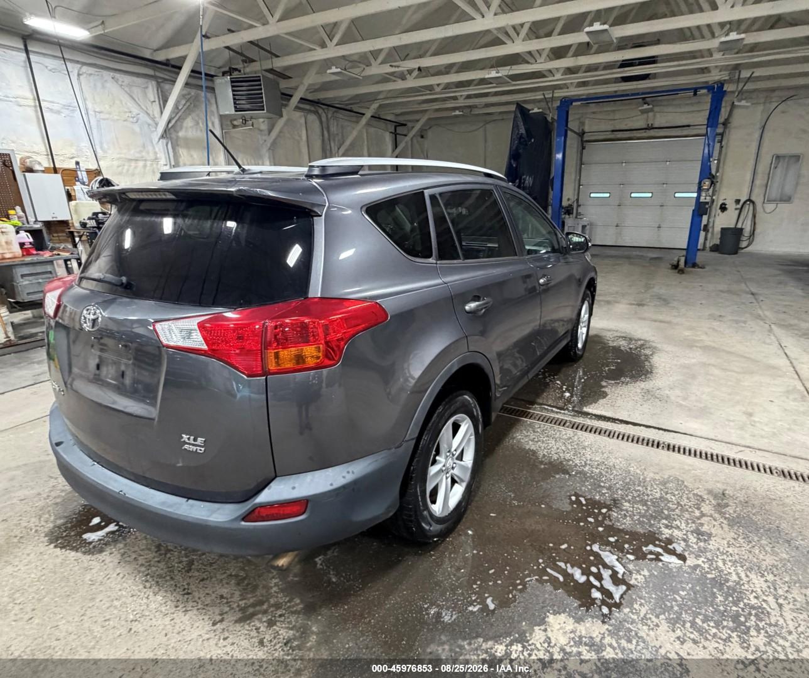 2014 Toyota Rav4 Xle Gray vin: 2T3RFREV8EW187151