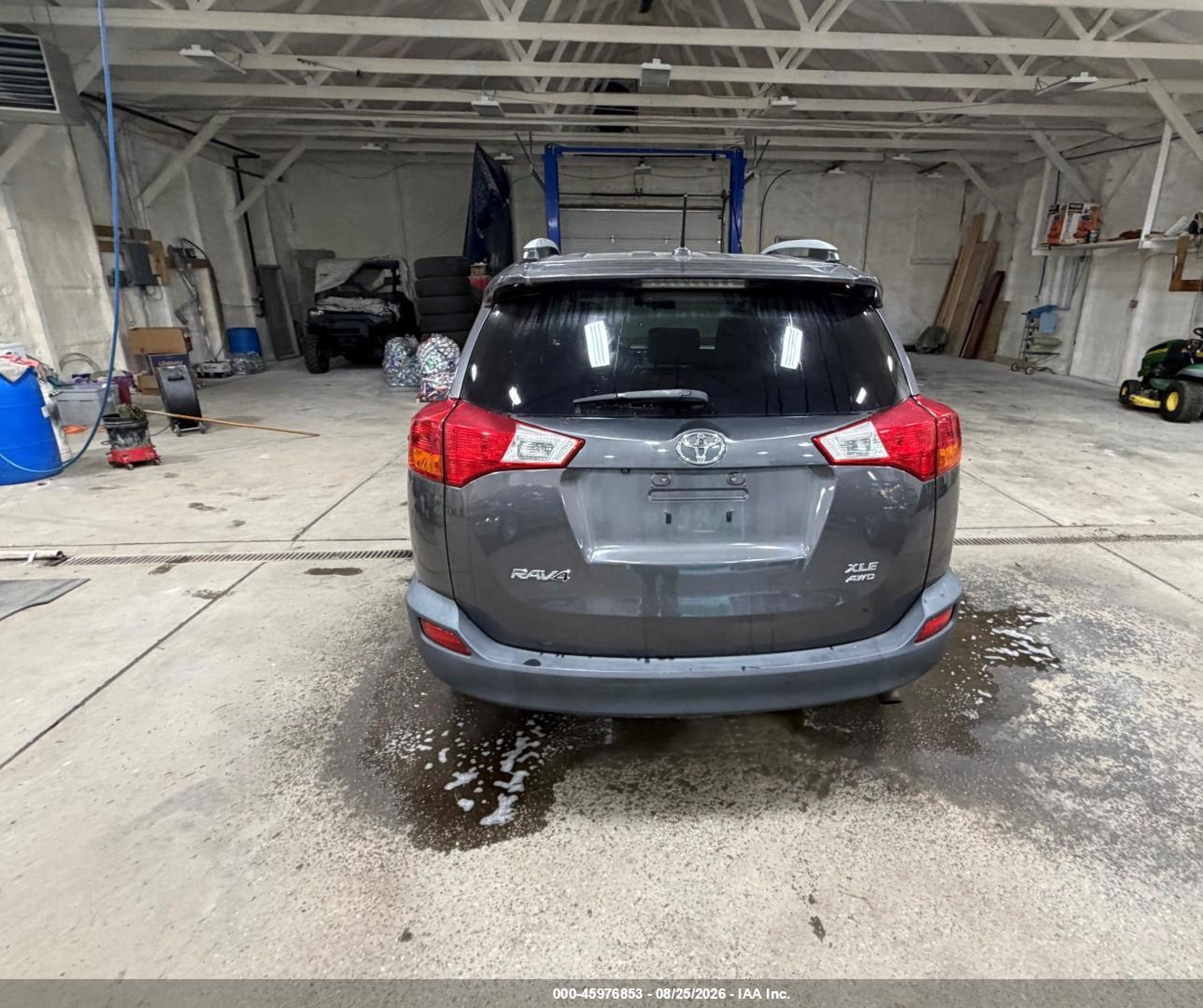 2014 Toyota Rav4 Xle Gray vin: 2T3RFREV8EW187151