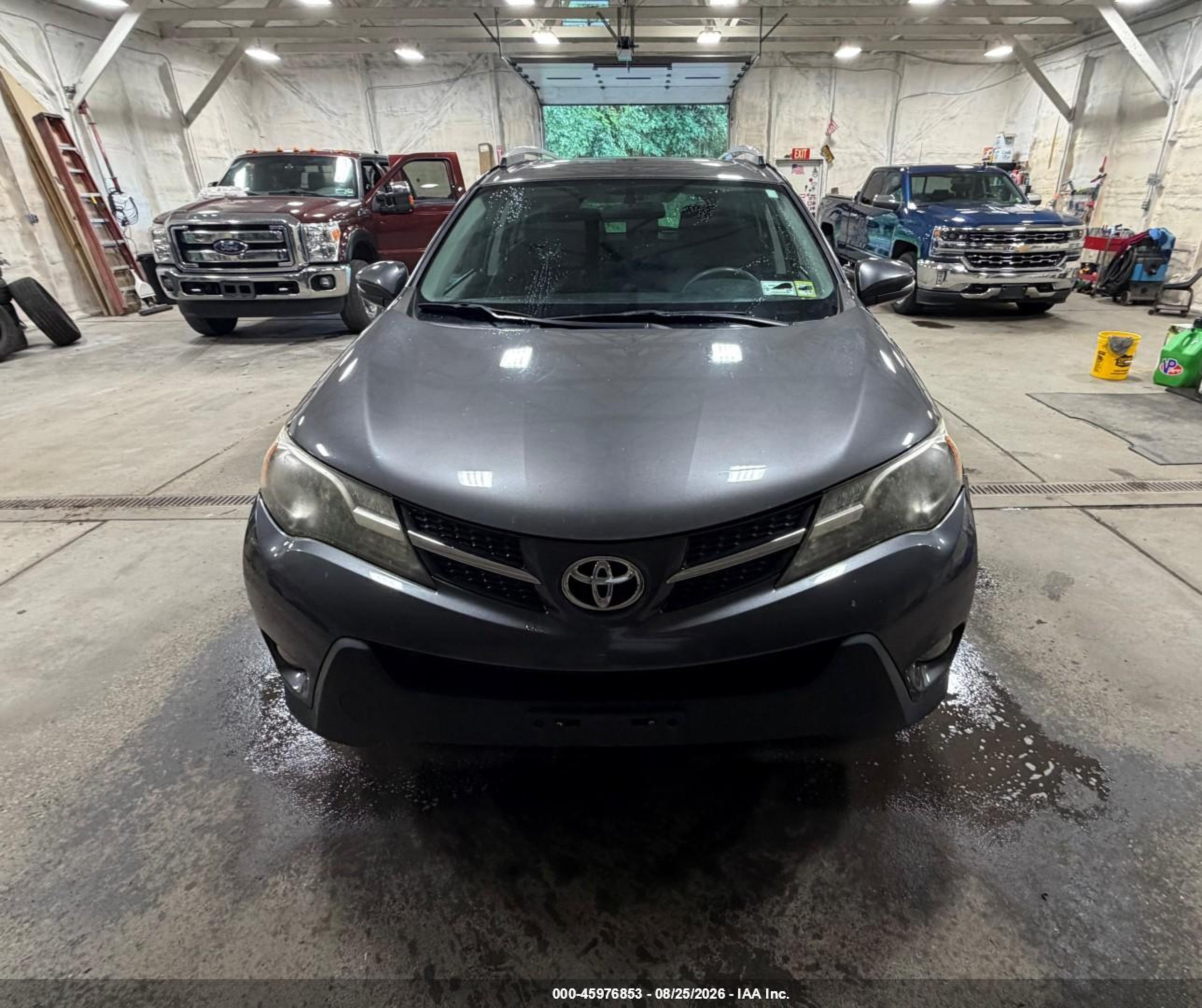 2014 Toyota Rav4 Xle Gray vin: 2T3RFREV8EW187151