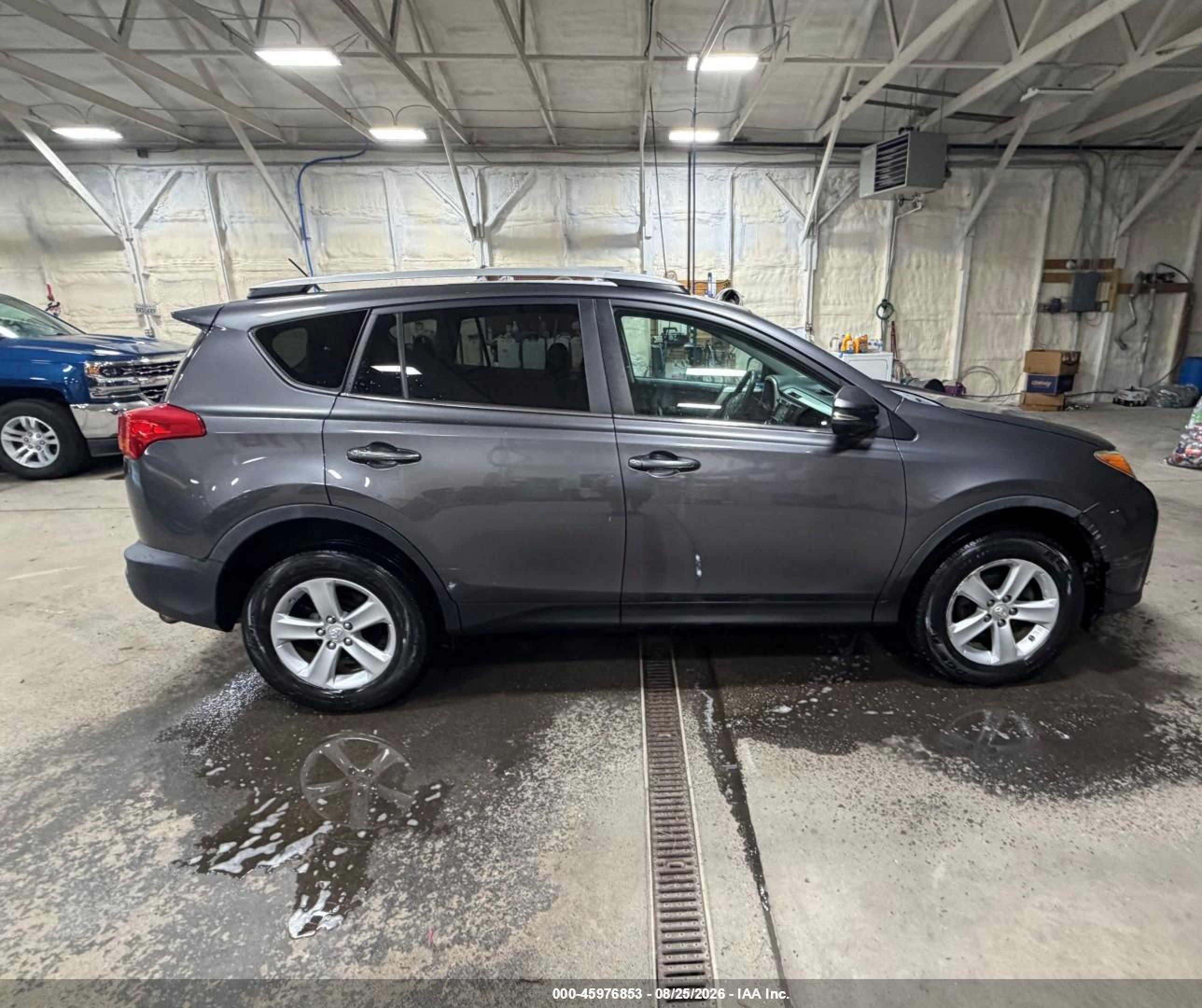 2014 Toyota Rav4 Xle Gray vin: 2T3RFREV8EW187151