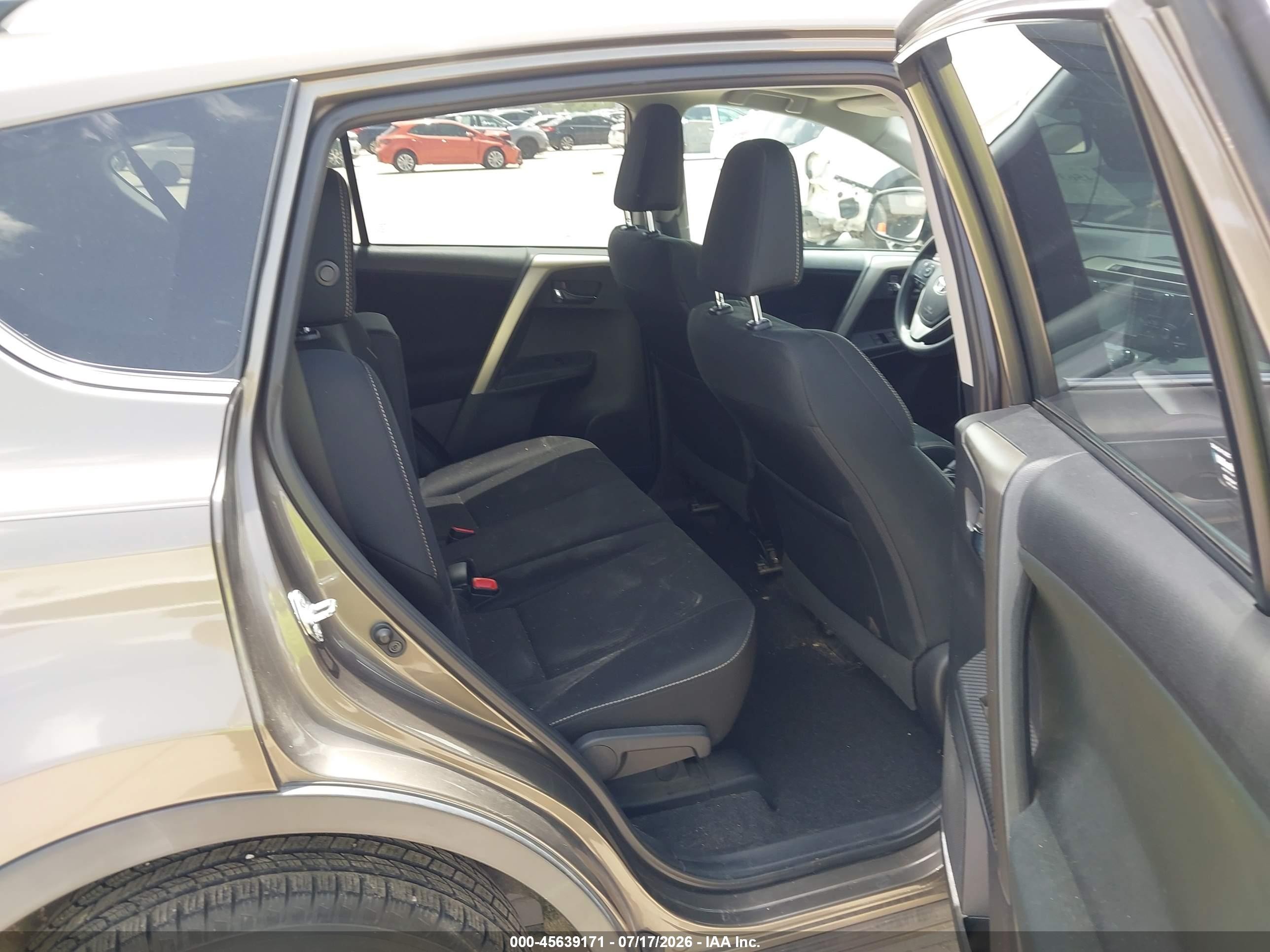 2014 Toyota Rav4 Xle Серый vin: 2T3RFREV8EW202327