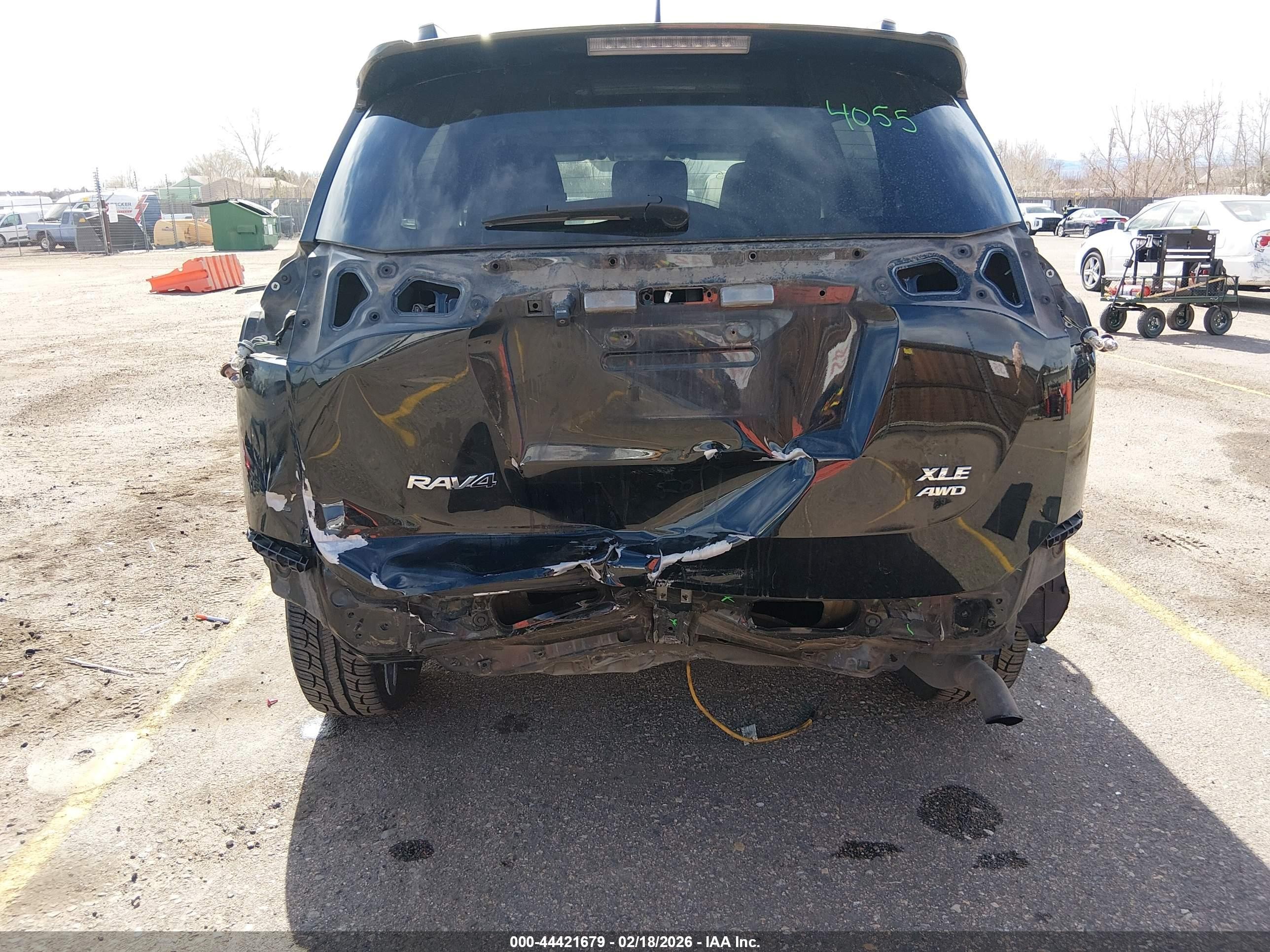2015 Toyota Rav4 Xle Black vin: 2T3RFREV8FW235281