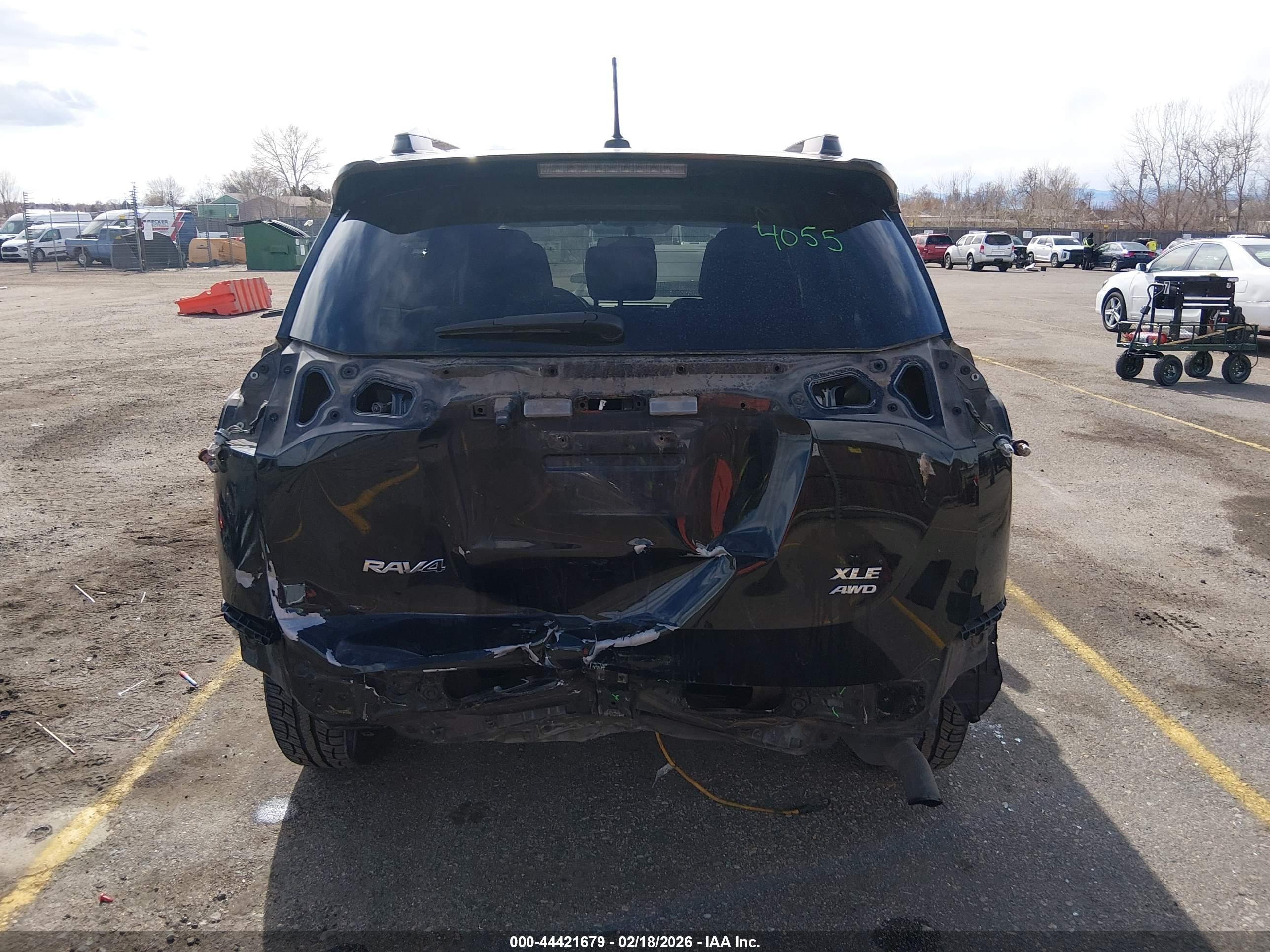 2015 Toyota Rav4 Xle Black vin: 2T3RFREV8FW235281