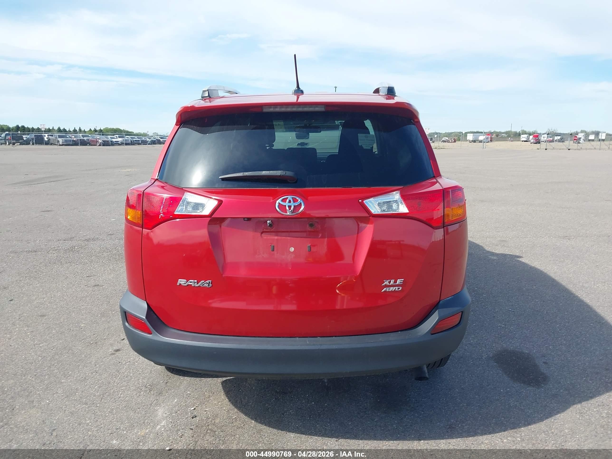 2015 Toyota Rav4 Xle Red vin: 2T3RFREV8FW272072