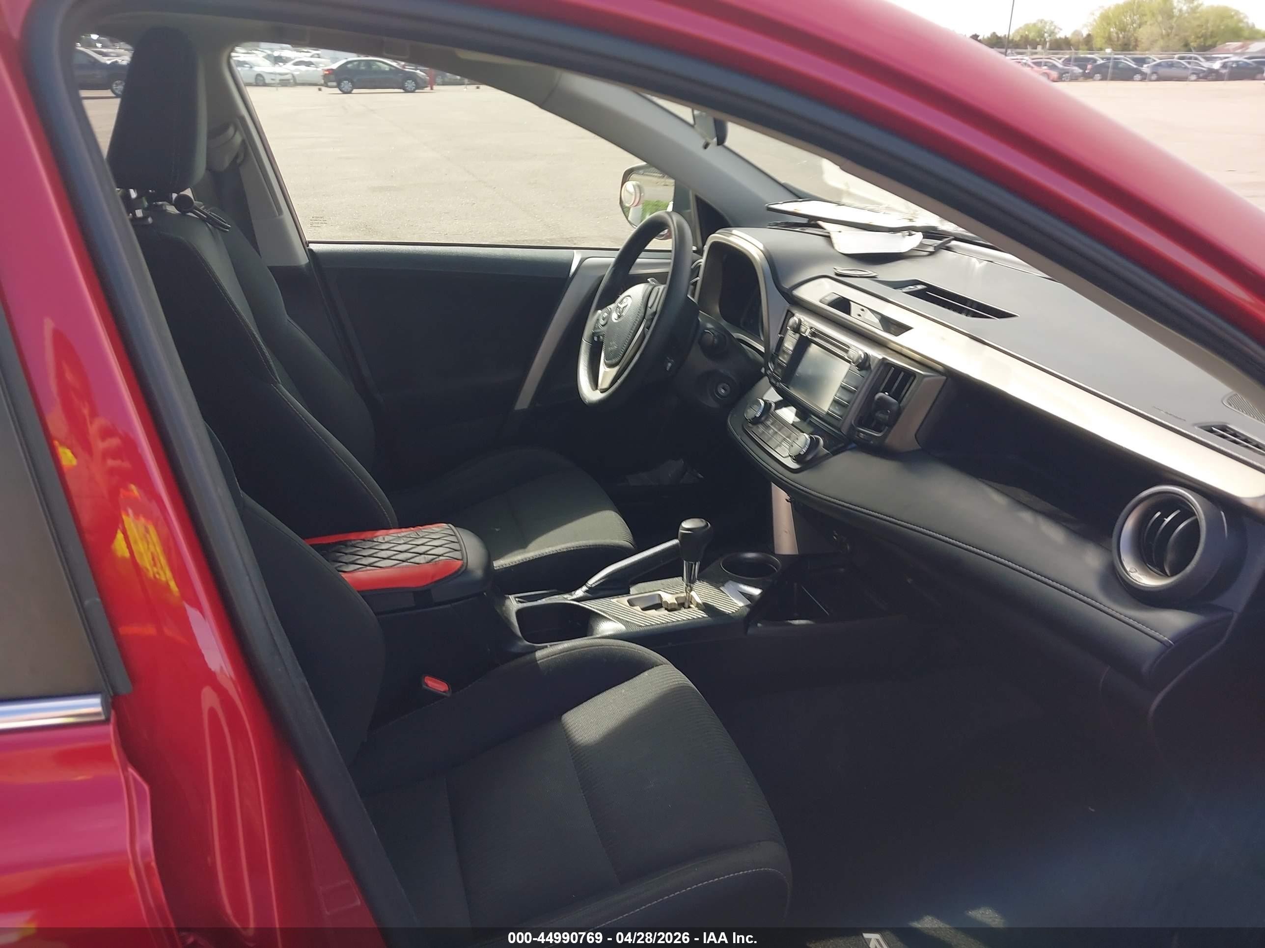 2015 Toyota Rav4 Xle Red vin: 2T3RFREV8FW272072