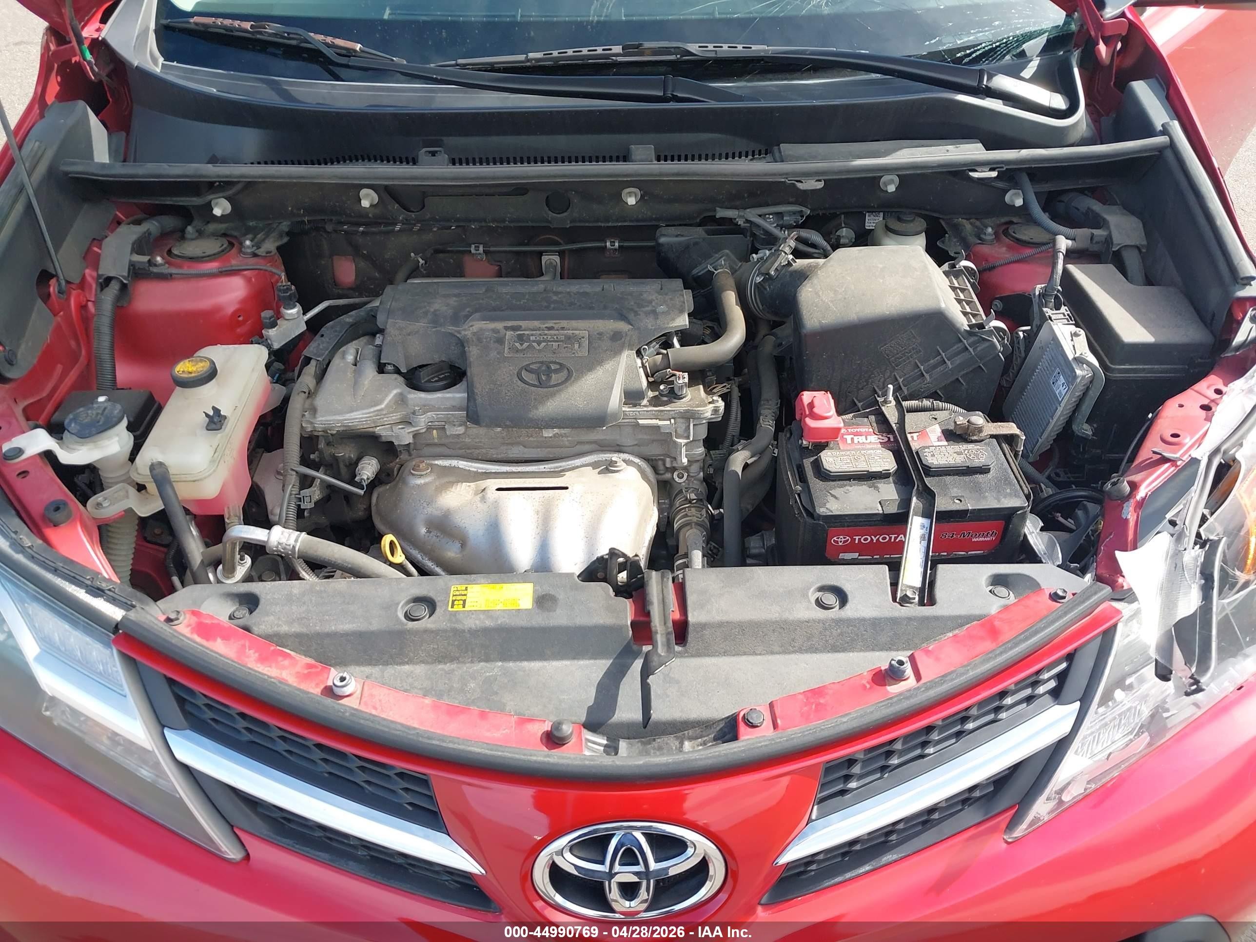 2015 Toyota Rav4 Xle Red vin: 2T3RFREV8FW272072