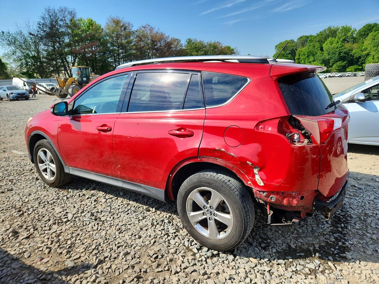 2015 Toyota Rav4 Xle Red vin: 2T3RFREV8FW302462
