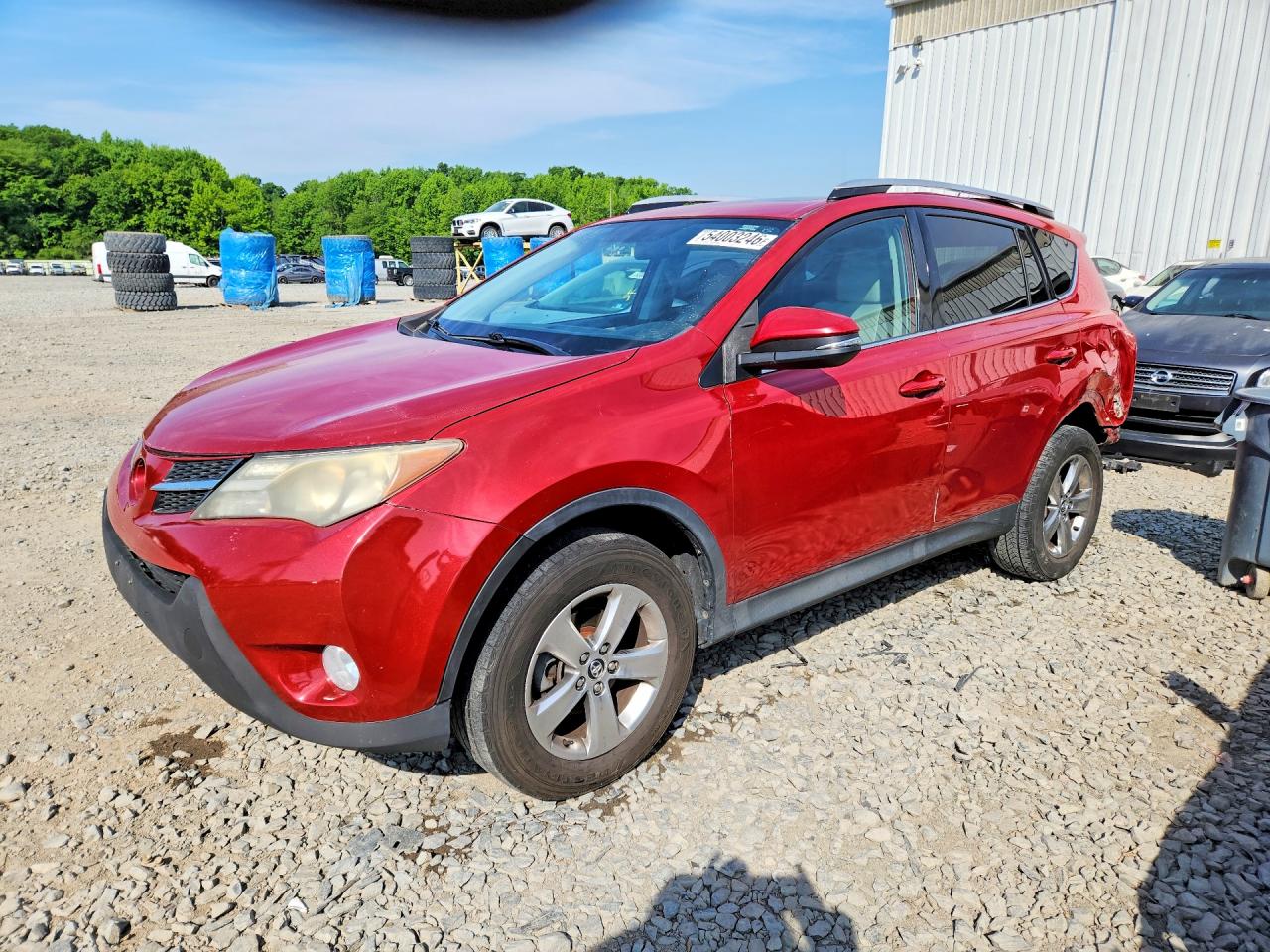 2015 Toyota Rav4 Xle Red vin: 2T3RFREV8FW302462