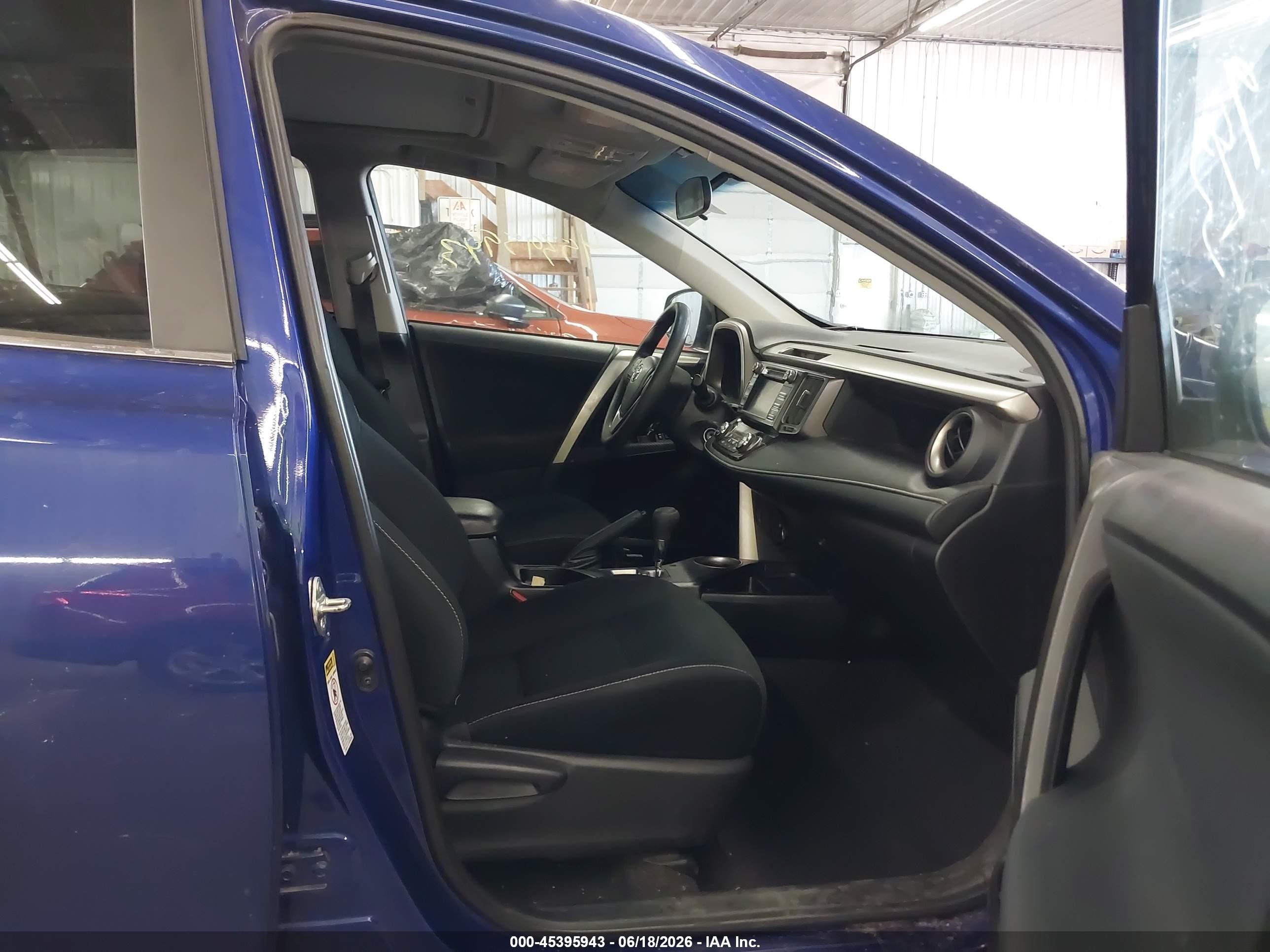 2015 Toyota Rav4 Xle Blue vin: 2T3RFREV8FW316202